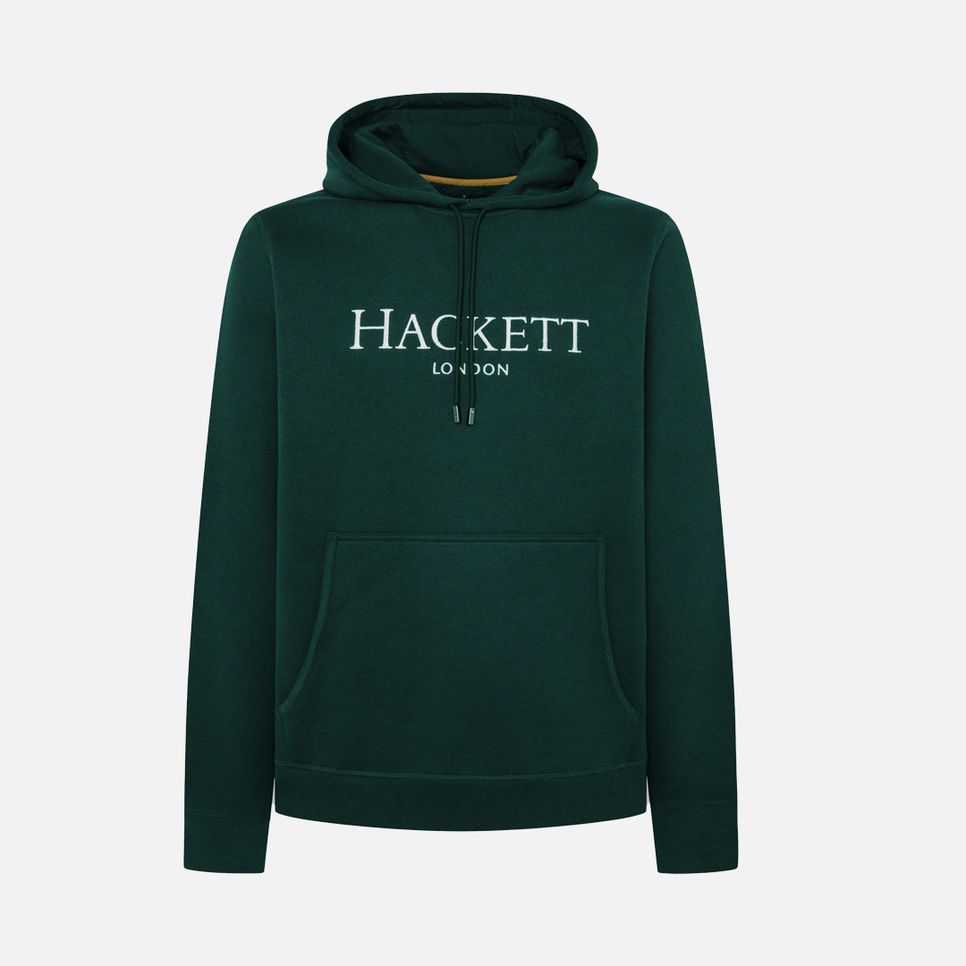 Hoodie Heritage Verde Logo H.L.