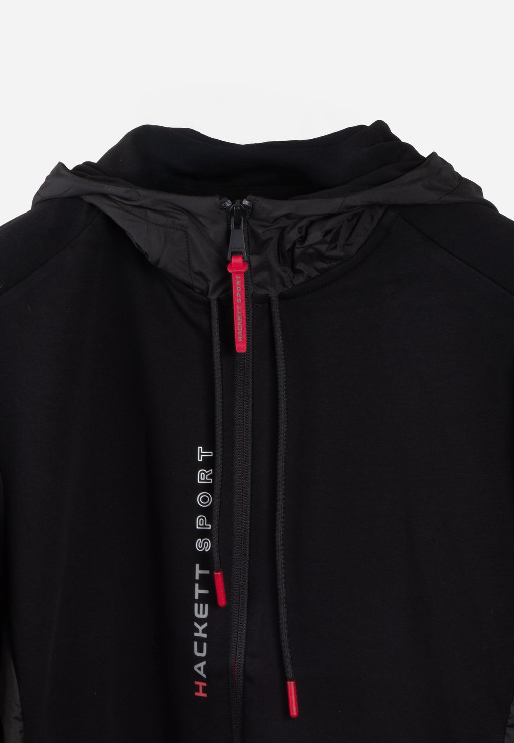 Chaqueta Zip-Up Negra Hombre H.L