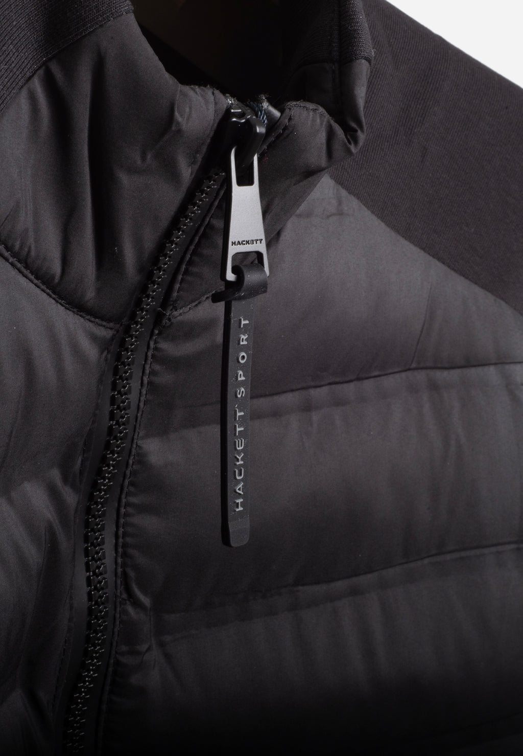 Chaqueta Puffer Negra Hombre H.L.