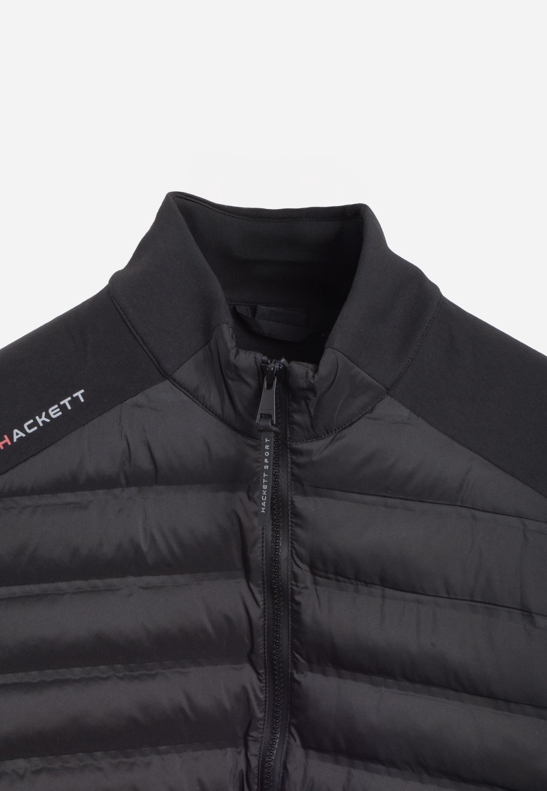 Chaqueta Puffer Negra Hombre H.L.