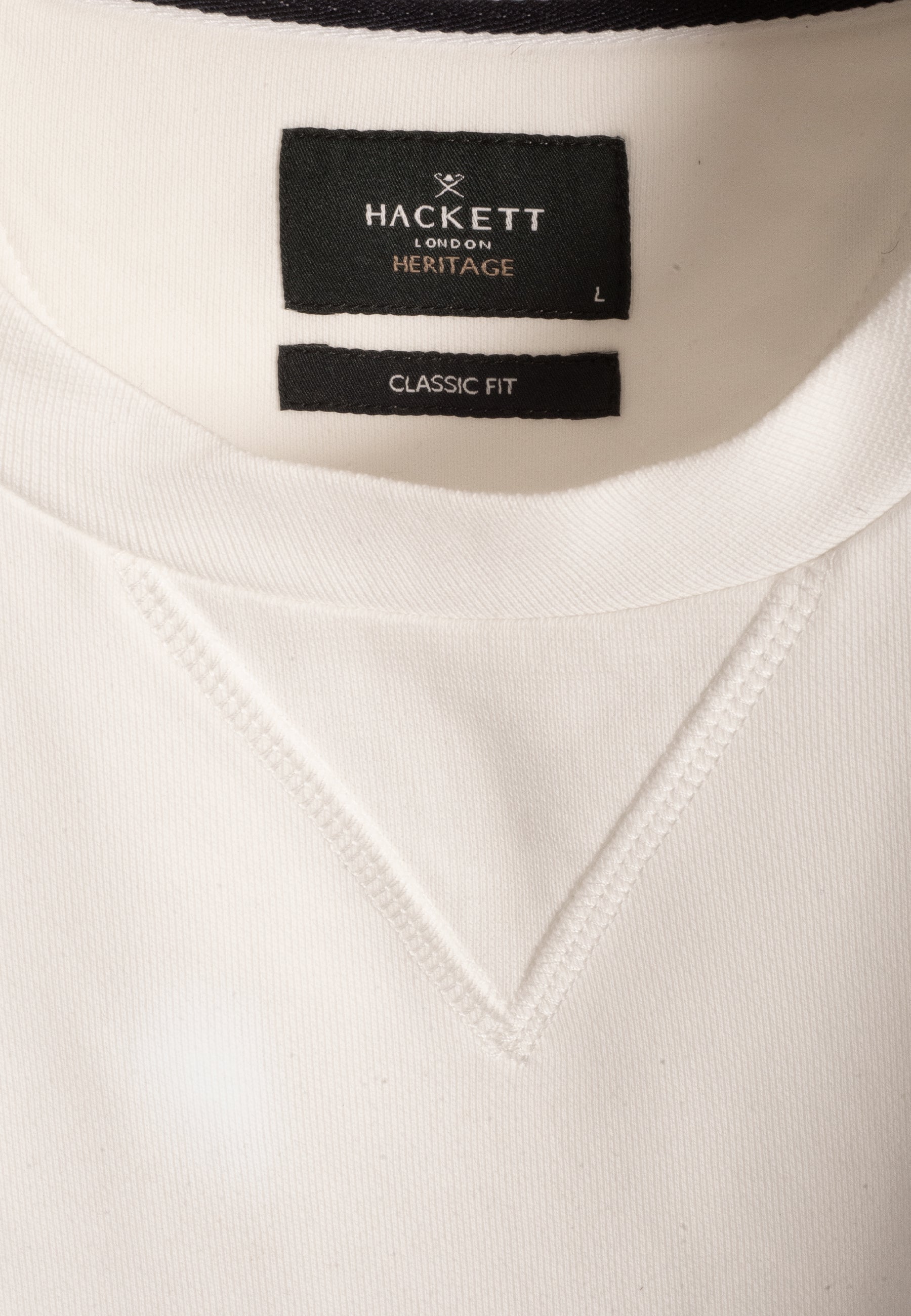 Sweater Blanco Hombre H.L.