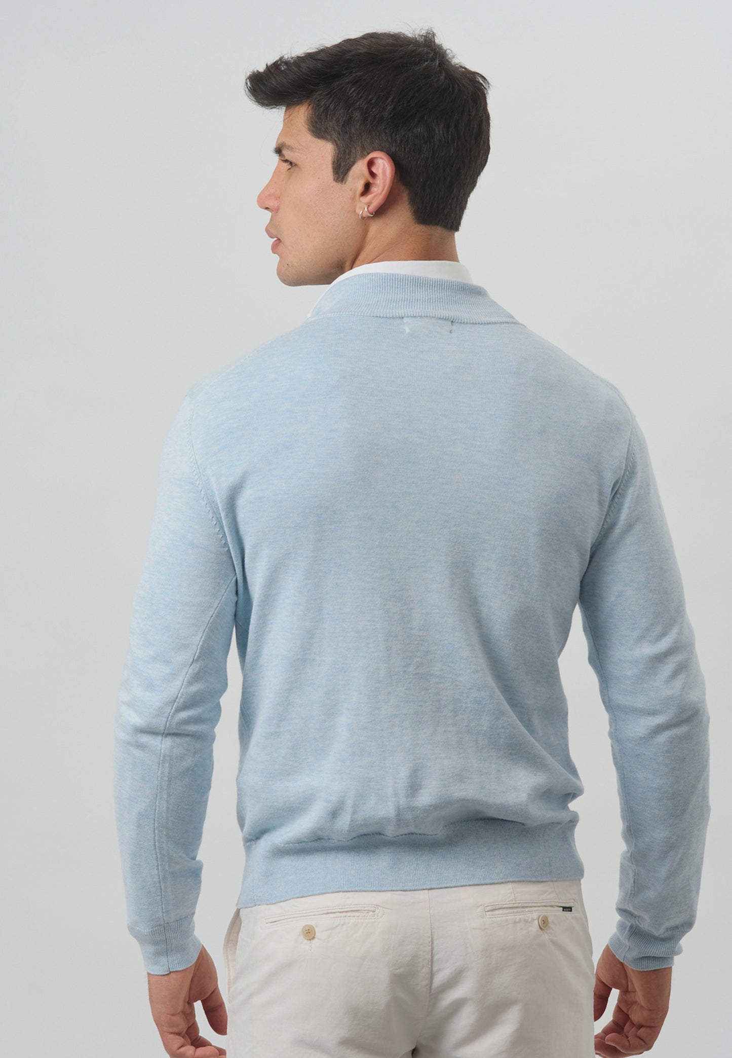 SWETER HACKETT AZUL ALGODON (HM702922-502)