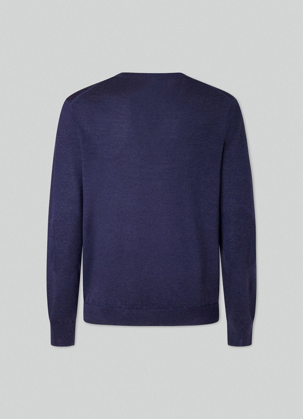 SWETER HACKETT LONDON AZUL LANA MERINO + SEDA (HM702926-595)