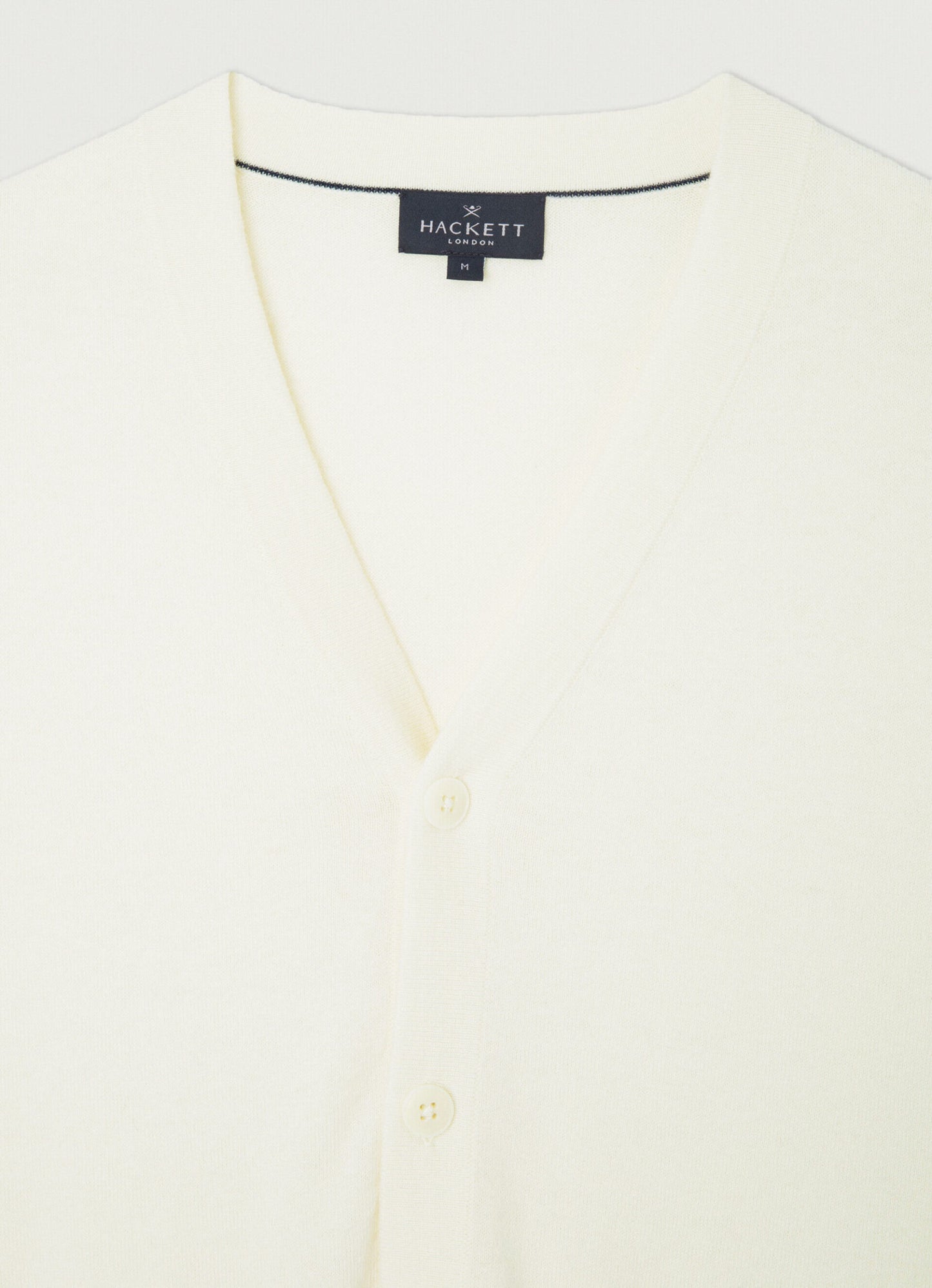 SWETER HACKETT LONDON BLANCO ALGODON (HM703140-802)