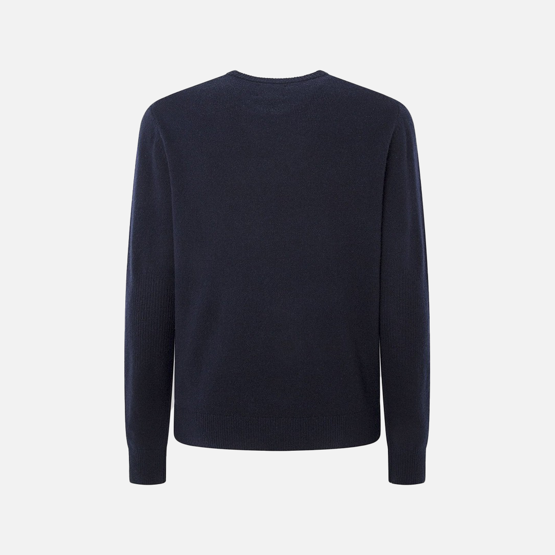 Sweater Harry Intarsia Azul Medianoche H.L.