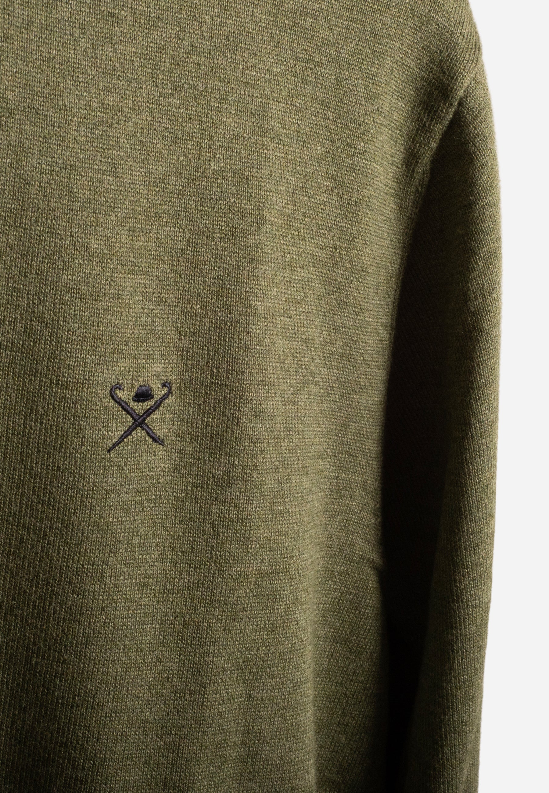 Sweater Verde Oliva Hombre H.L.