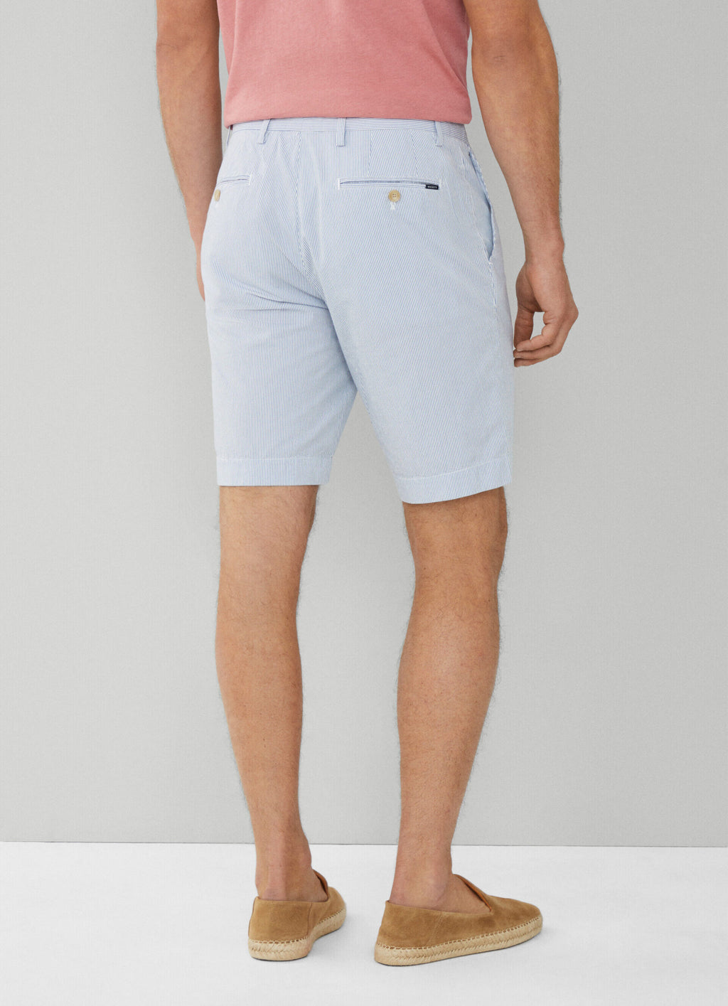 BERMUDAS HACKETT LONDON AZUL RYS ALGODON (HM801314-5IA)