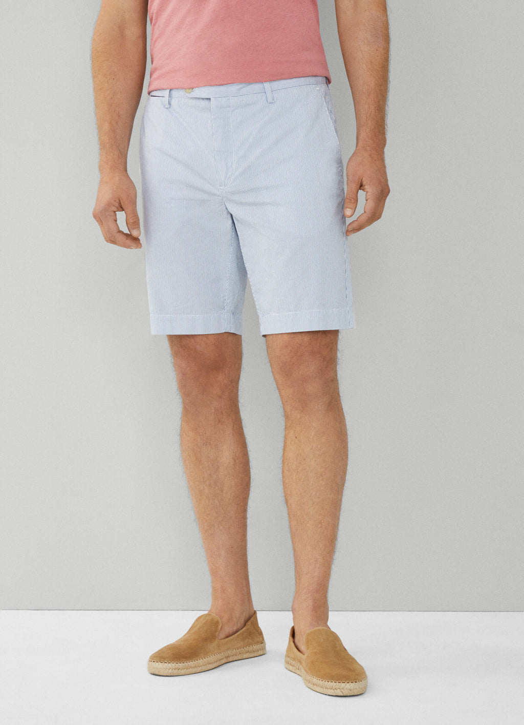 BERMUDAS HACKETT LONDON AZUL RYS ALGODON (HM801314-5IA)