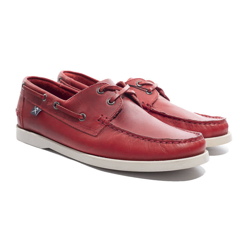 ZAPATO HACKETT LONDON ROJO CUERO (HMS20413-255)