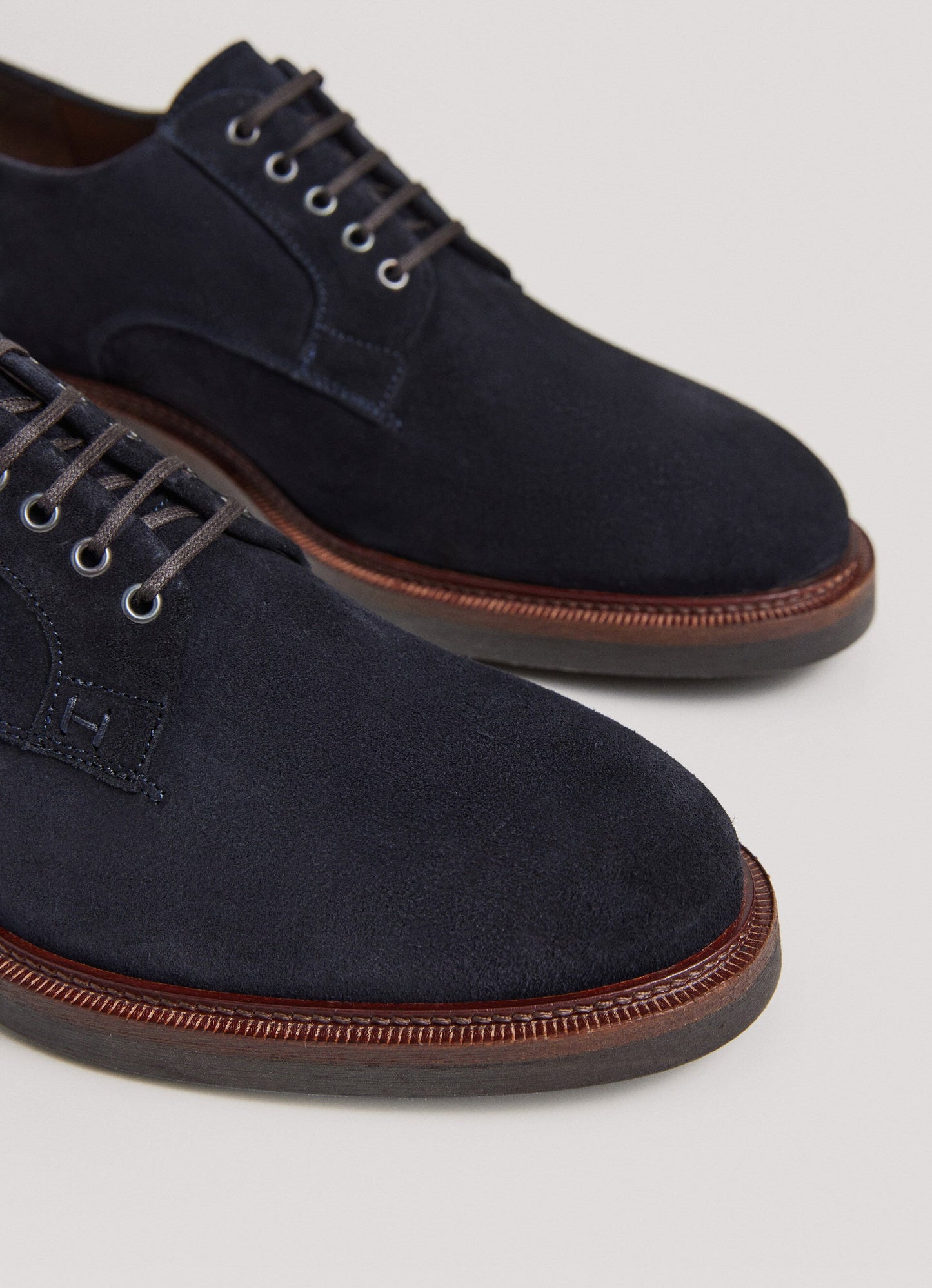 ZAPATO HACKETT LONDON AZUL GAMUZA (HMS21408-585)