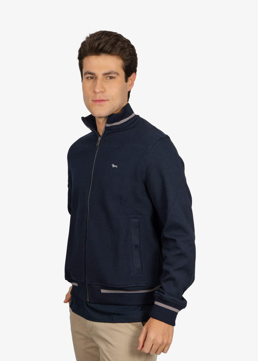 Chaqueta Full zip Azul Marino