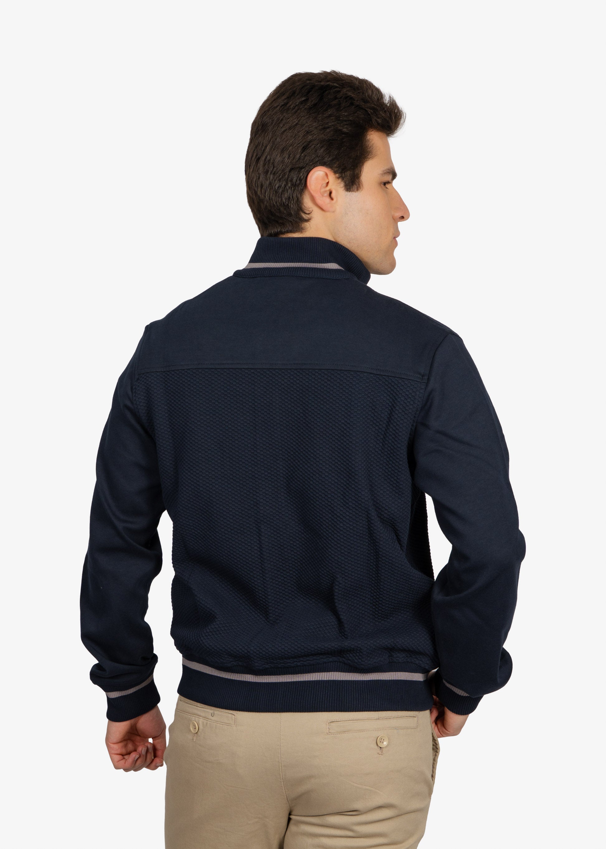 Chaqueta Full zip Azul Marino
