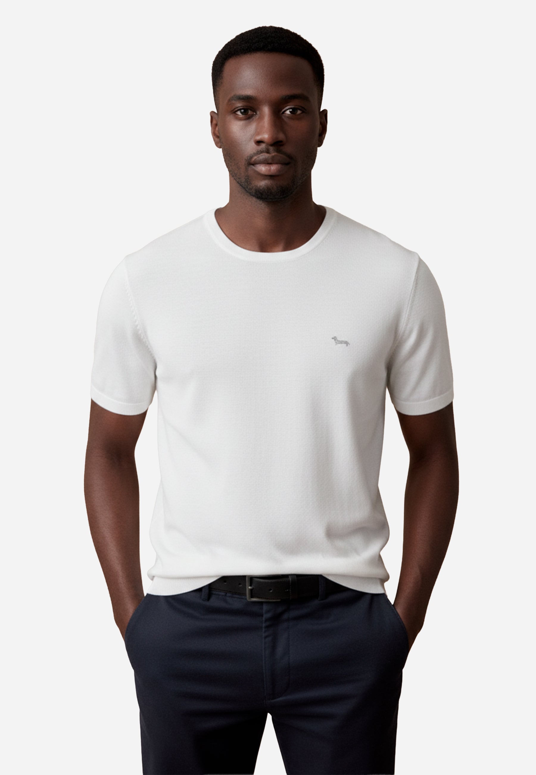 Camiseta Blanca Hombre H&B.