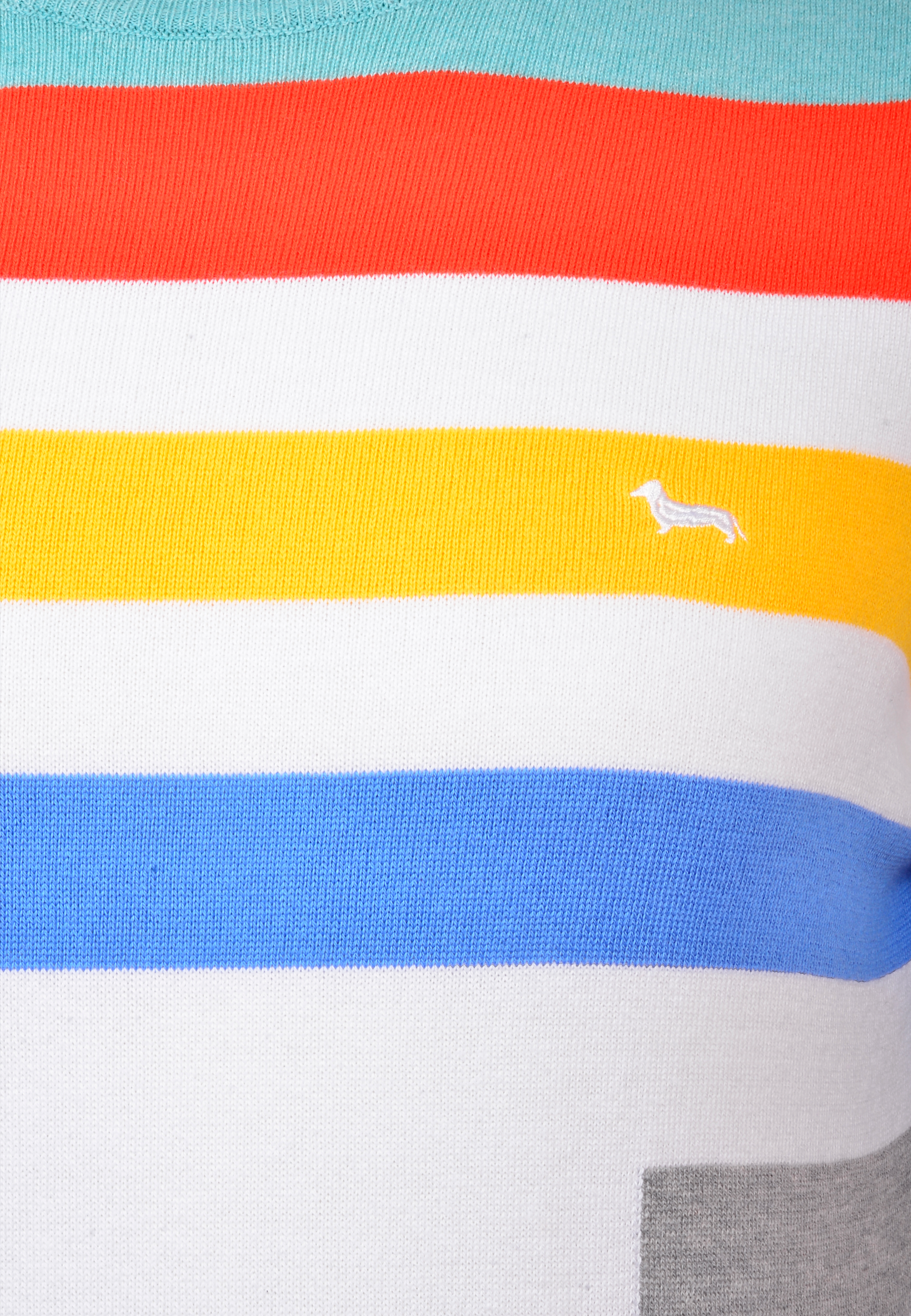 Sweater Rayas Blanca H&B