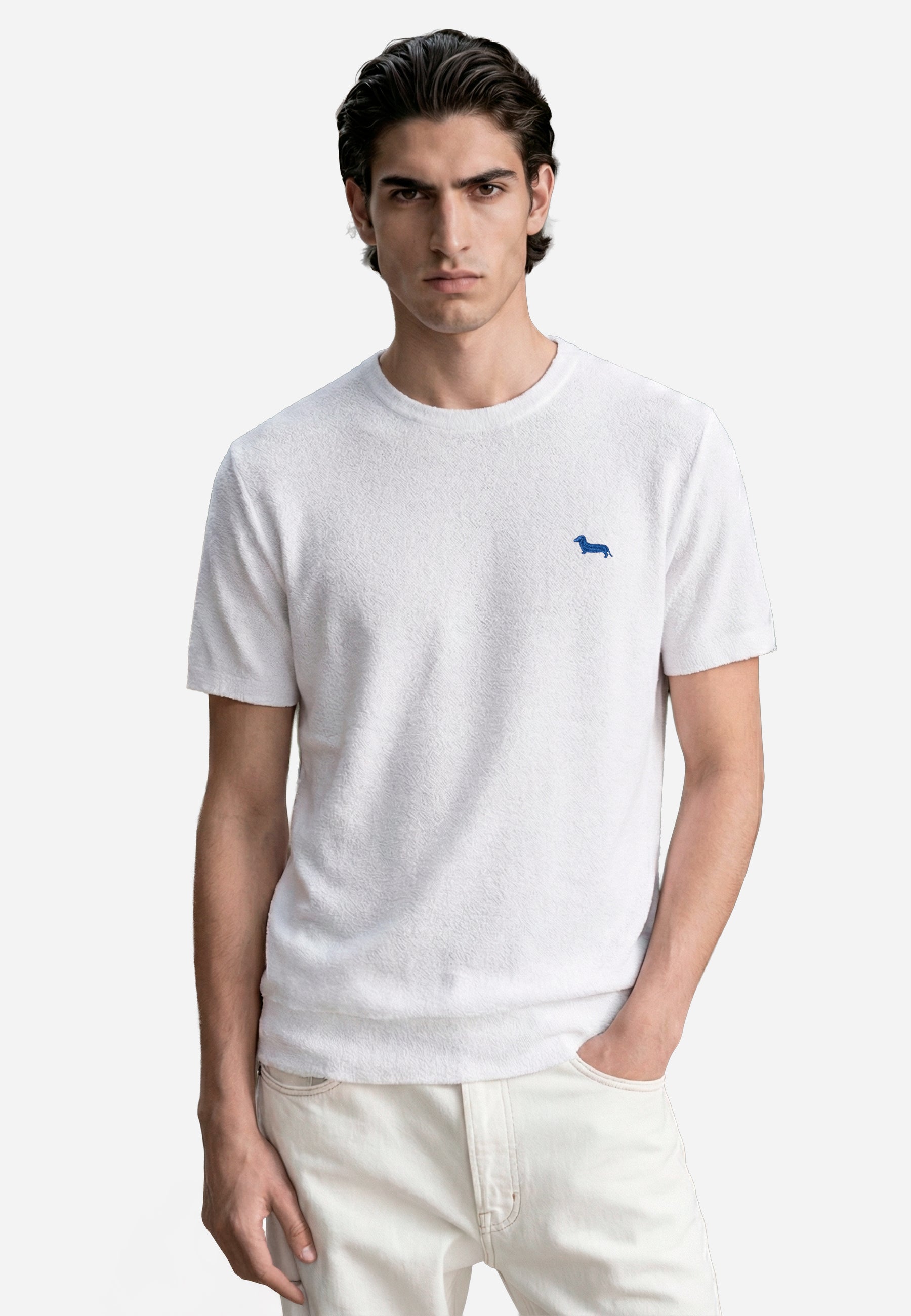 Camiseta Blanca Hombre  H&B.