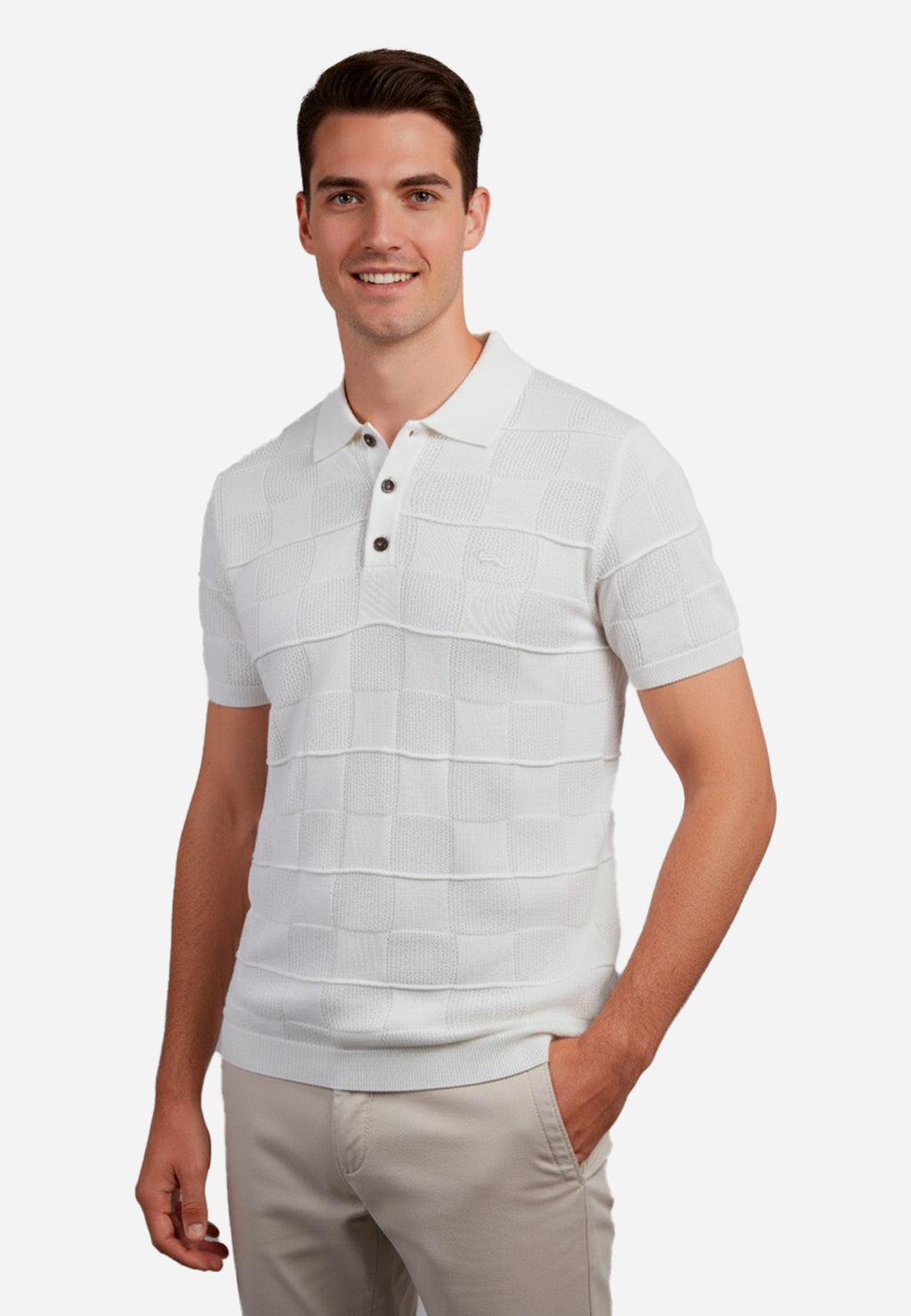 Camiseta Beige Jaspeado  H&B