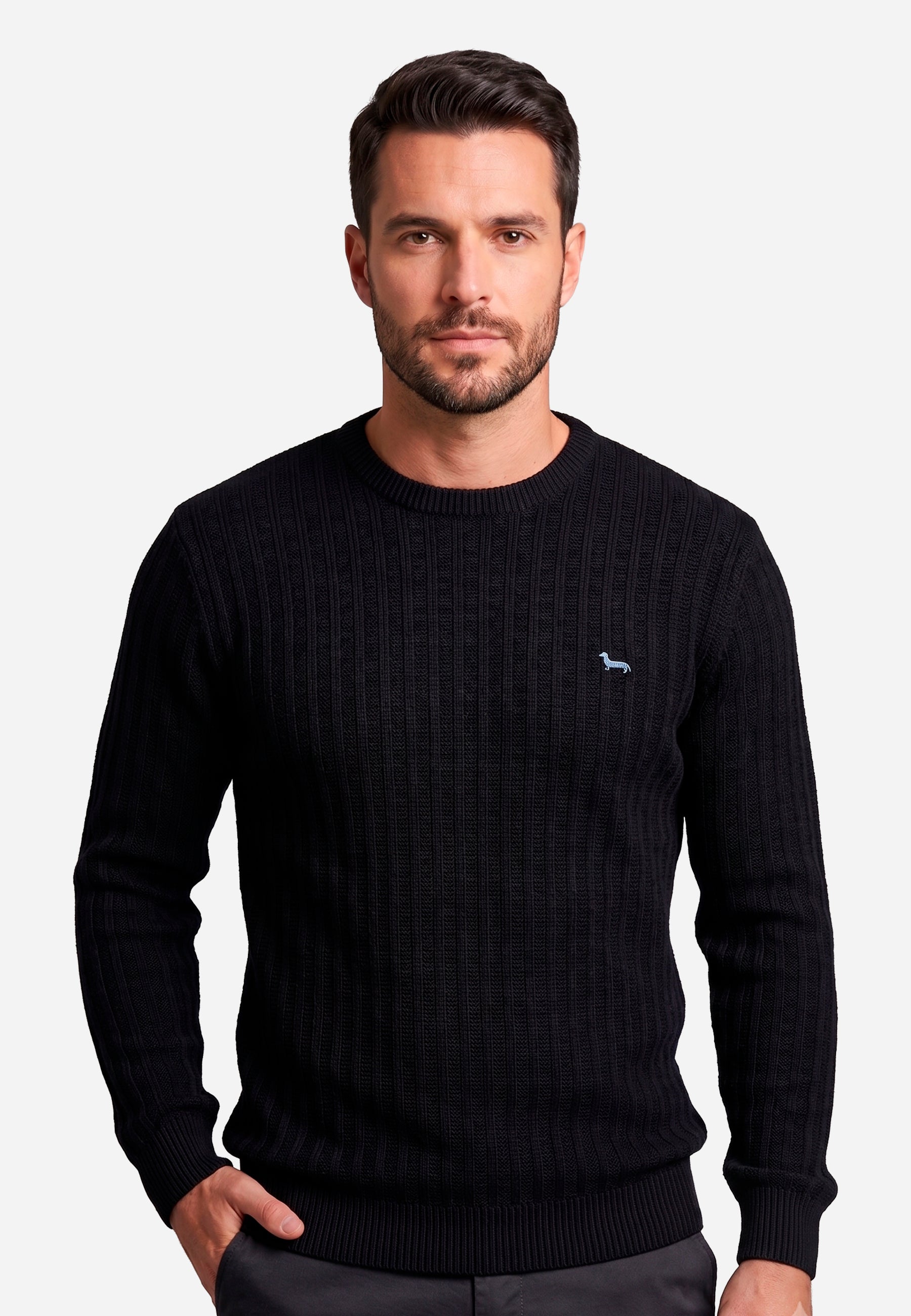 Sweater Negro Hombre H&B.