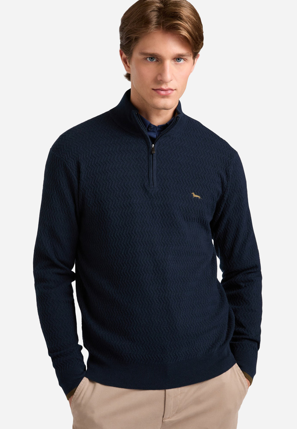 Sweater Azul Navy Hombre H&B.