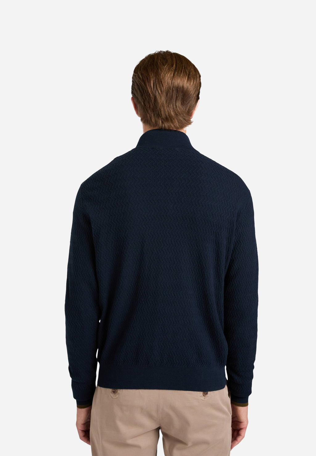Sweater Azul Navy Hombre H&B.