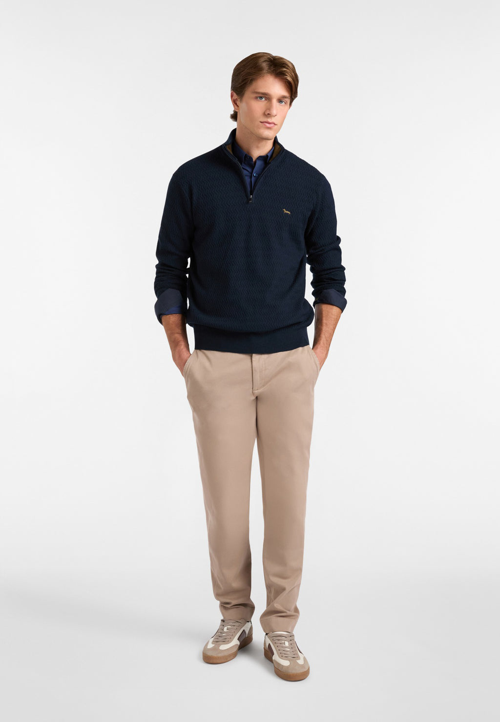 Sweater Azul Navy Hombre H&B.