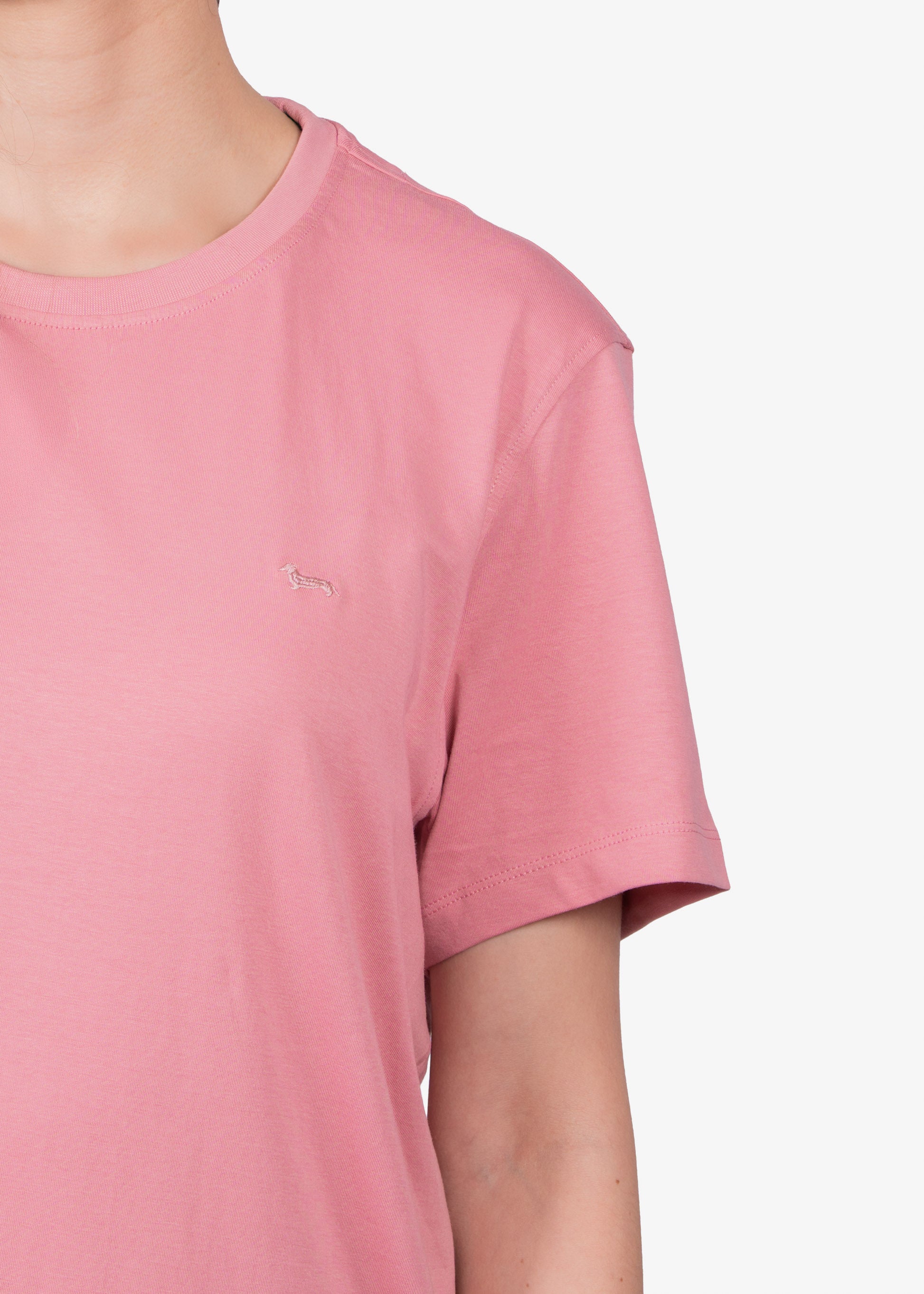 Camiseta-Tshirt Dama Rosada Algodón H&B