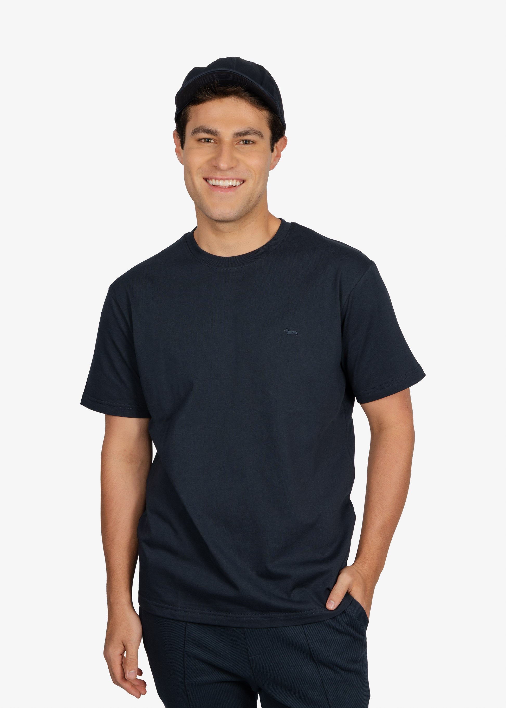 Camiseta Tshirt Azul Marino H&B