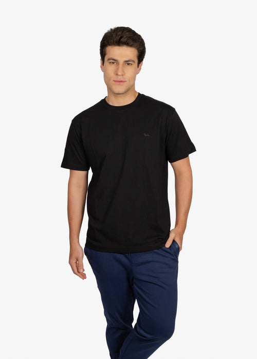 2CAMISETA-TSHIRT HARMONT & BLAINE NEGRO ALGODON (IDM243021771-999)
