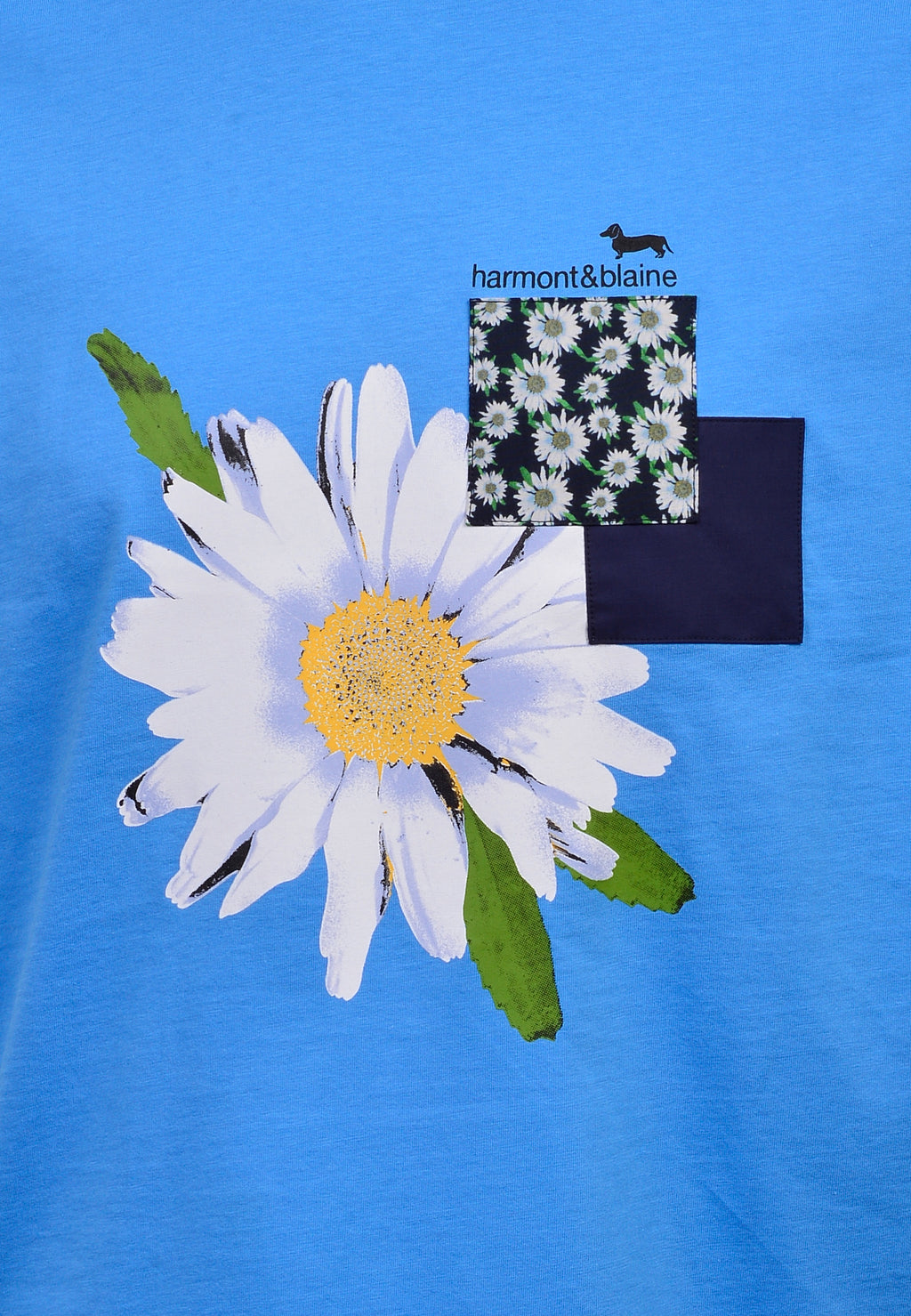 Camiseta T-Shirt Azul Cielo Estopando H&B