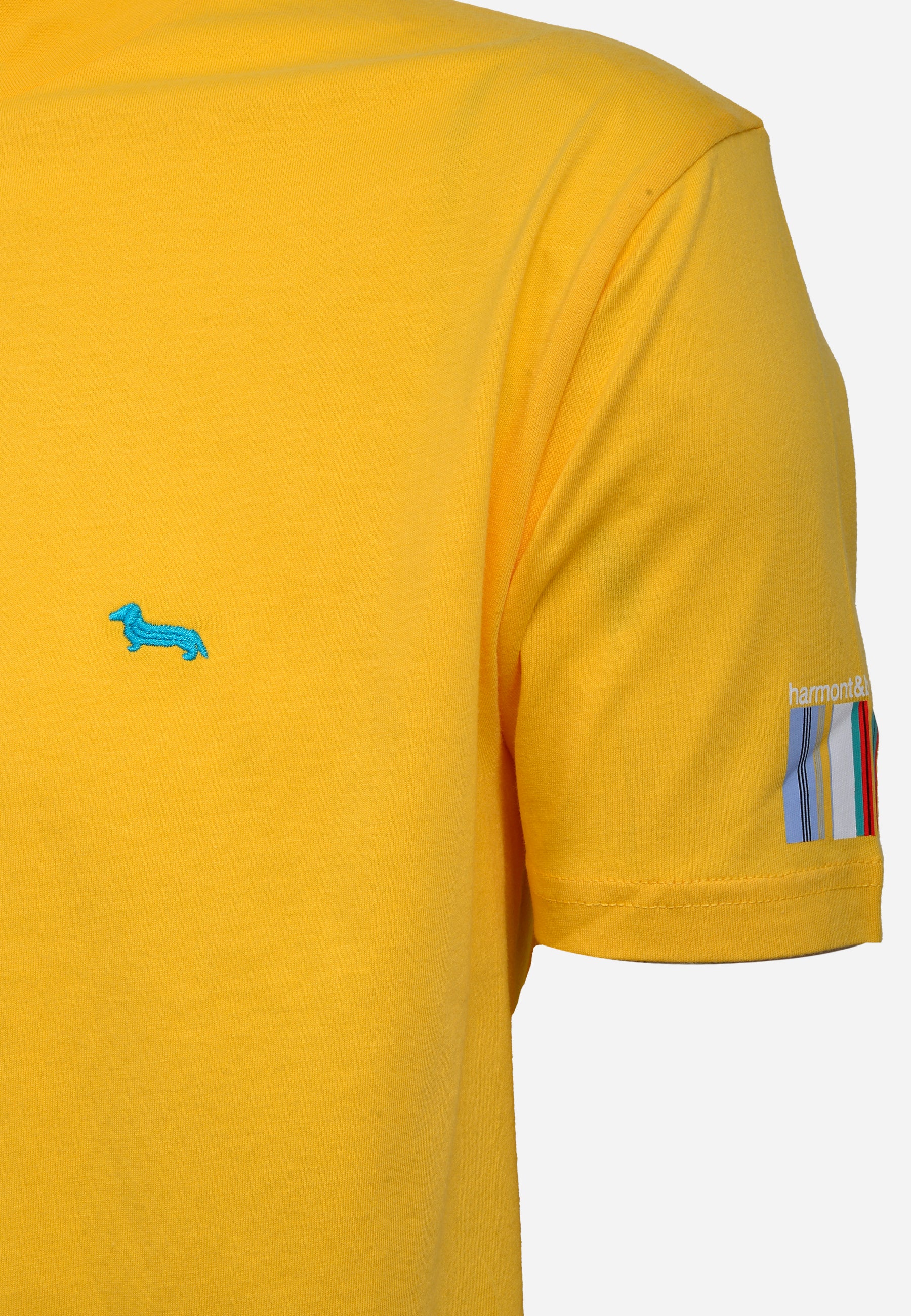 Camiseta T-Shirt Amarilla Logo H&B