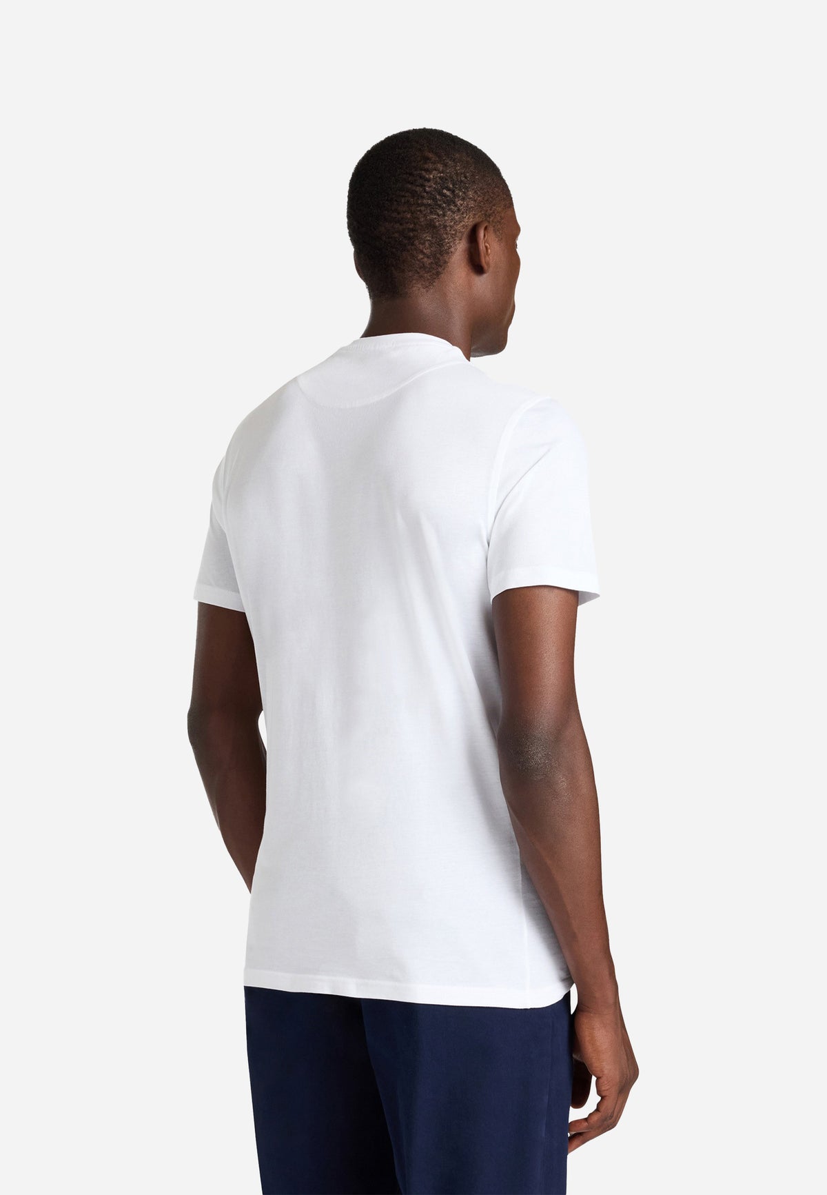 Camiseta Blanca Hombre H&B.