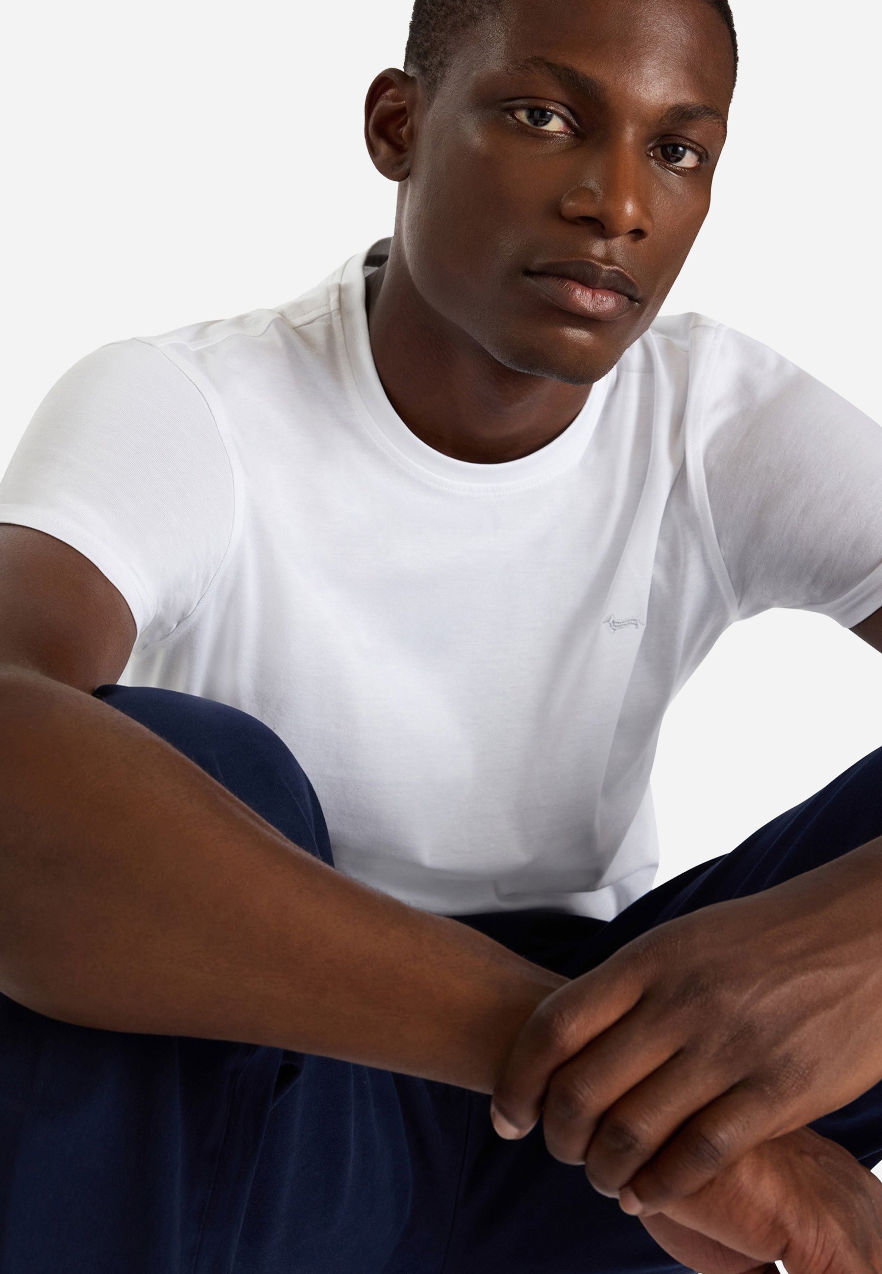 Camiseta Blanca Hombre H&B.