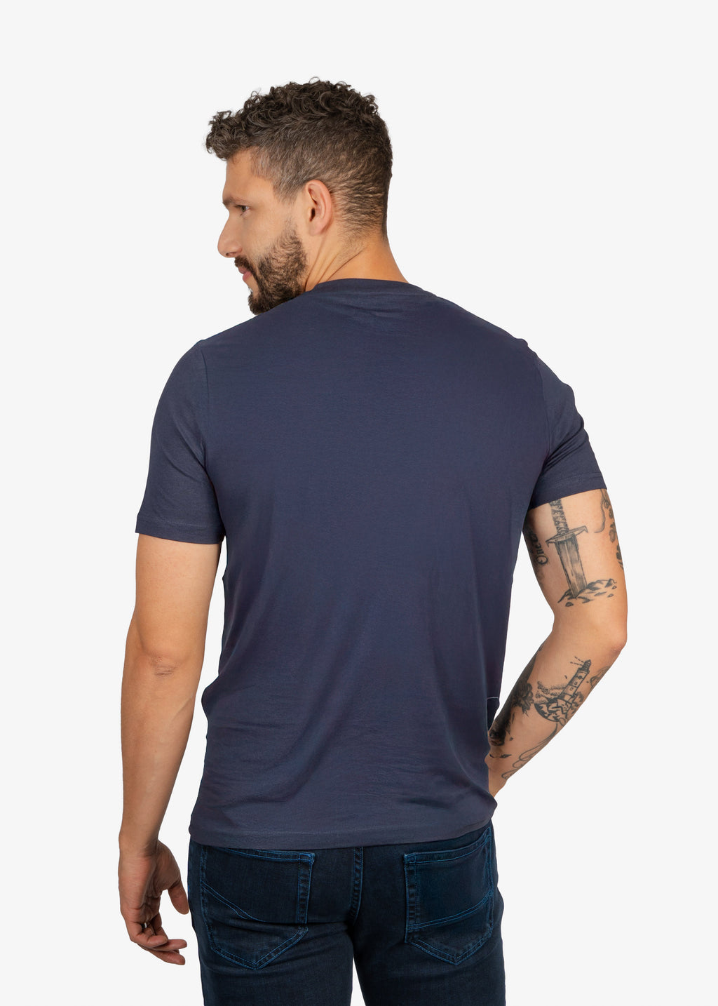 Camiseta Tshirt Azul Intenso H&B
