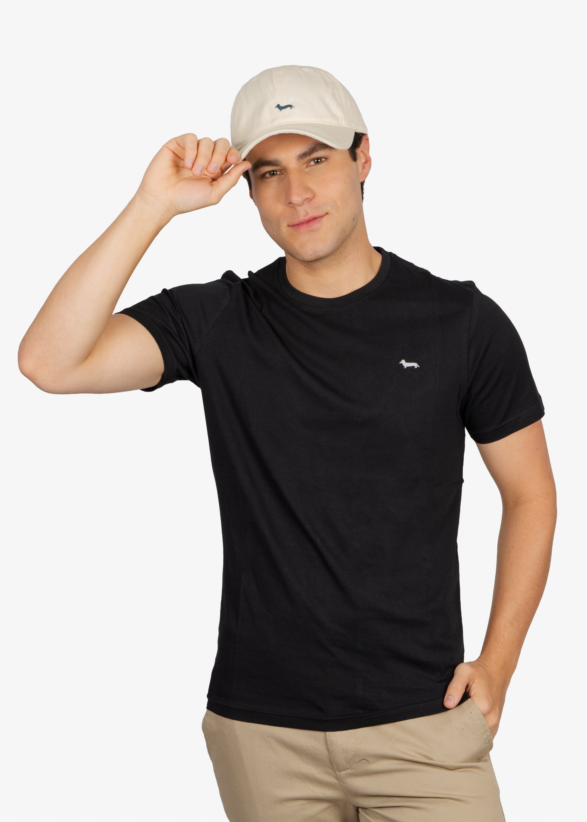 Camiseta Tshirt Negra H&B