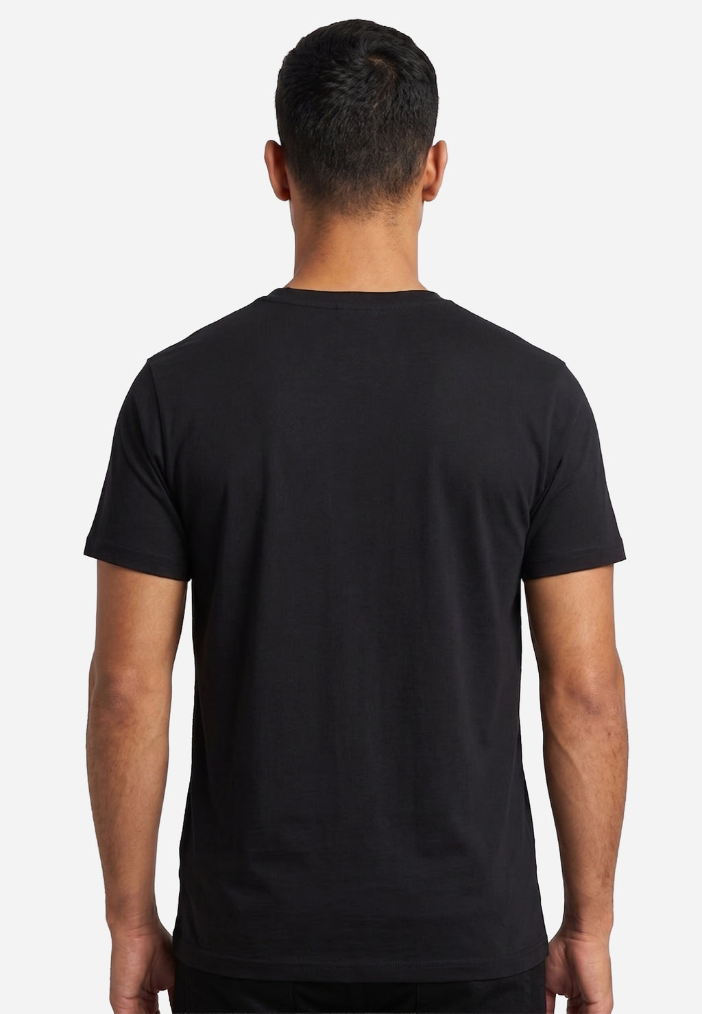 Camiseta Atemporal Negra Hombre H&B.