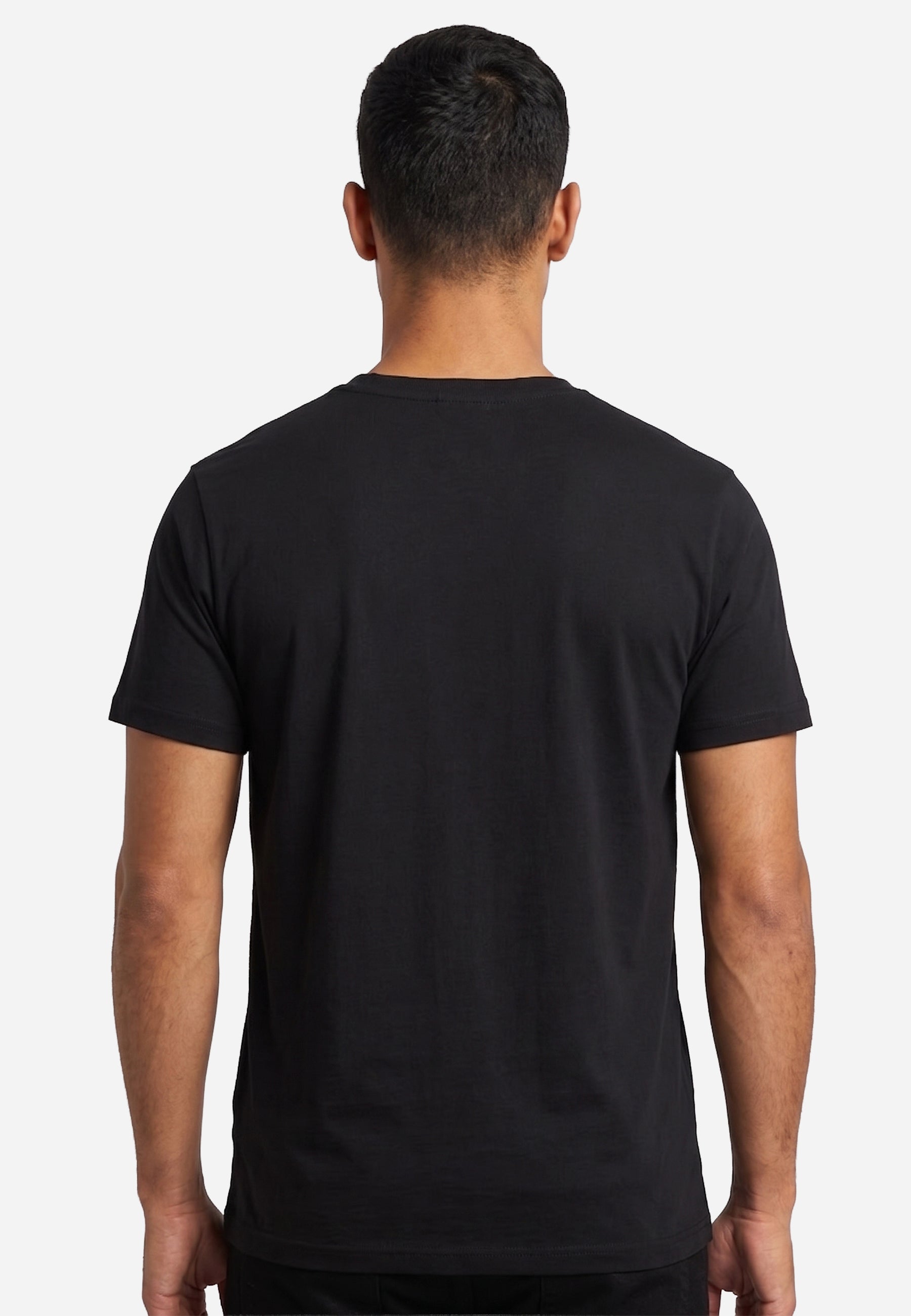 Camiseta Atemporal Negra Hombre H&B.