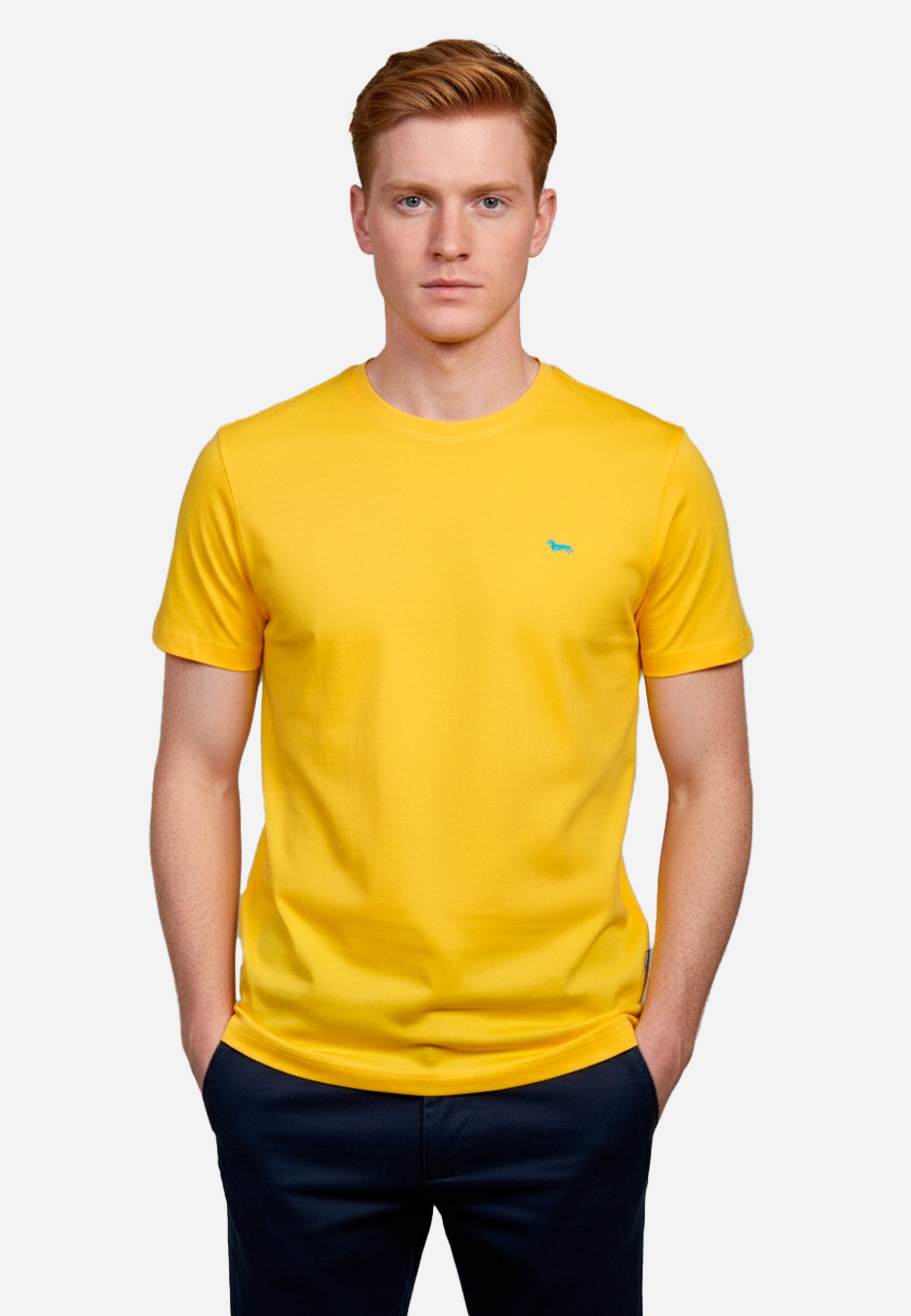 Camiseta T-Shirt Amarrillo H&B