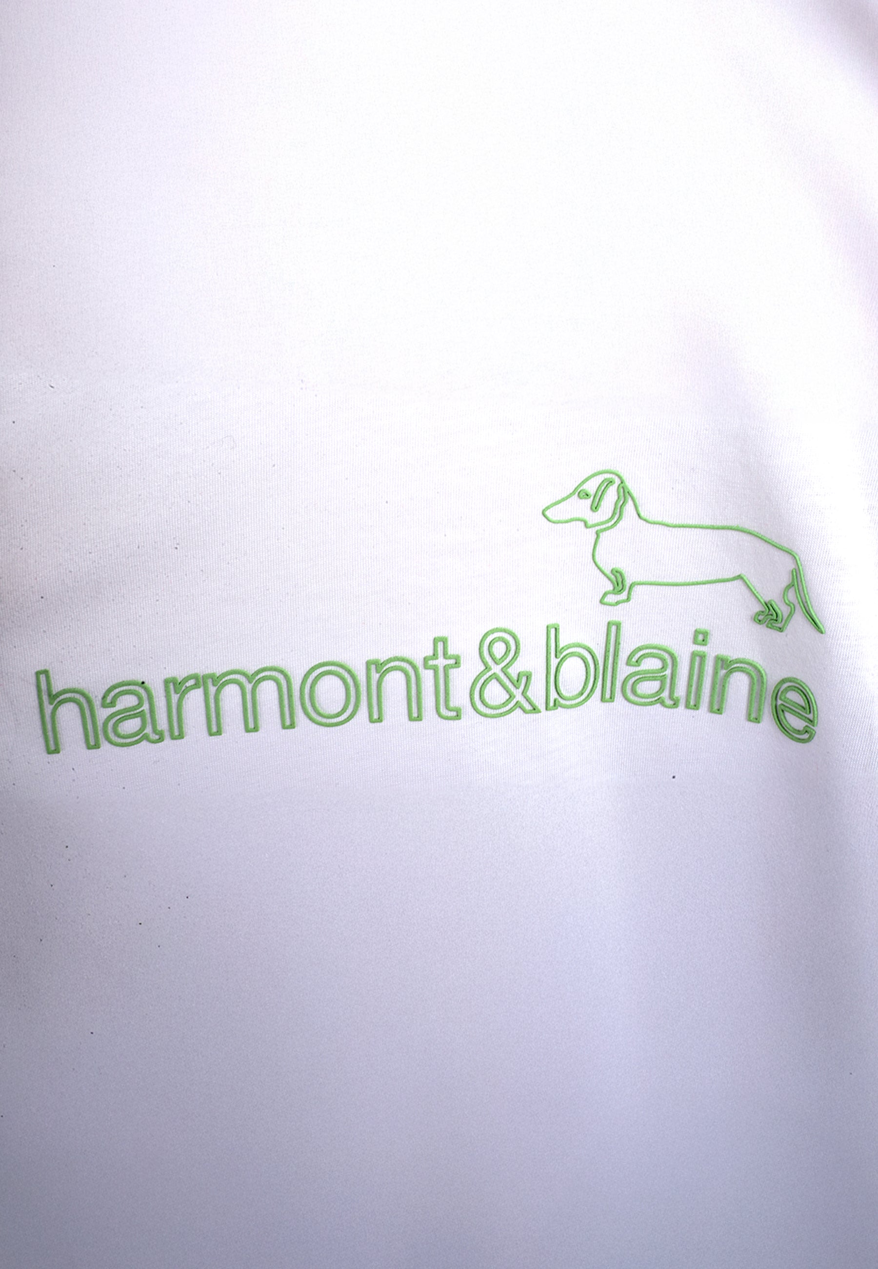 Camiseta T-Shirt Blanca Logo Hombre H&B.