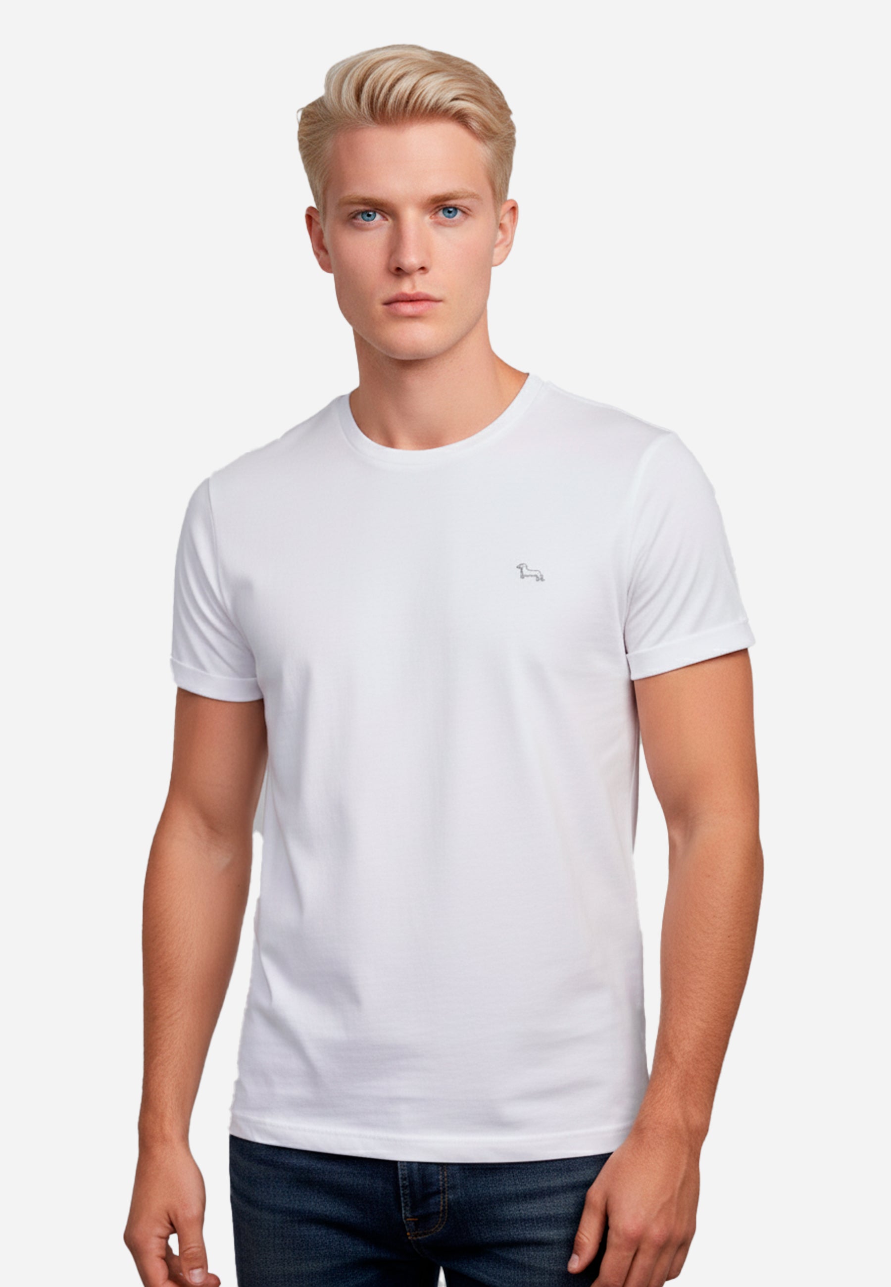 Camiseta T-shirt Blanca Logo H&B