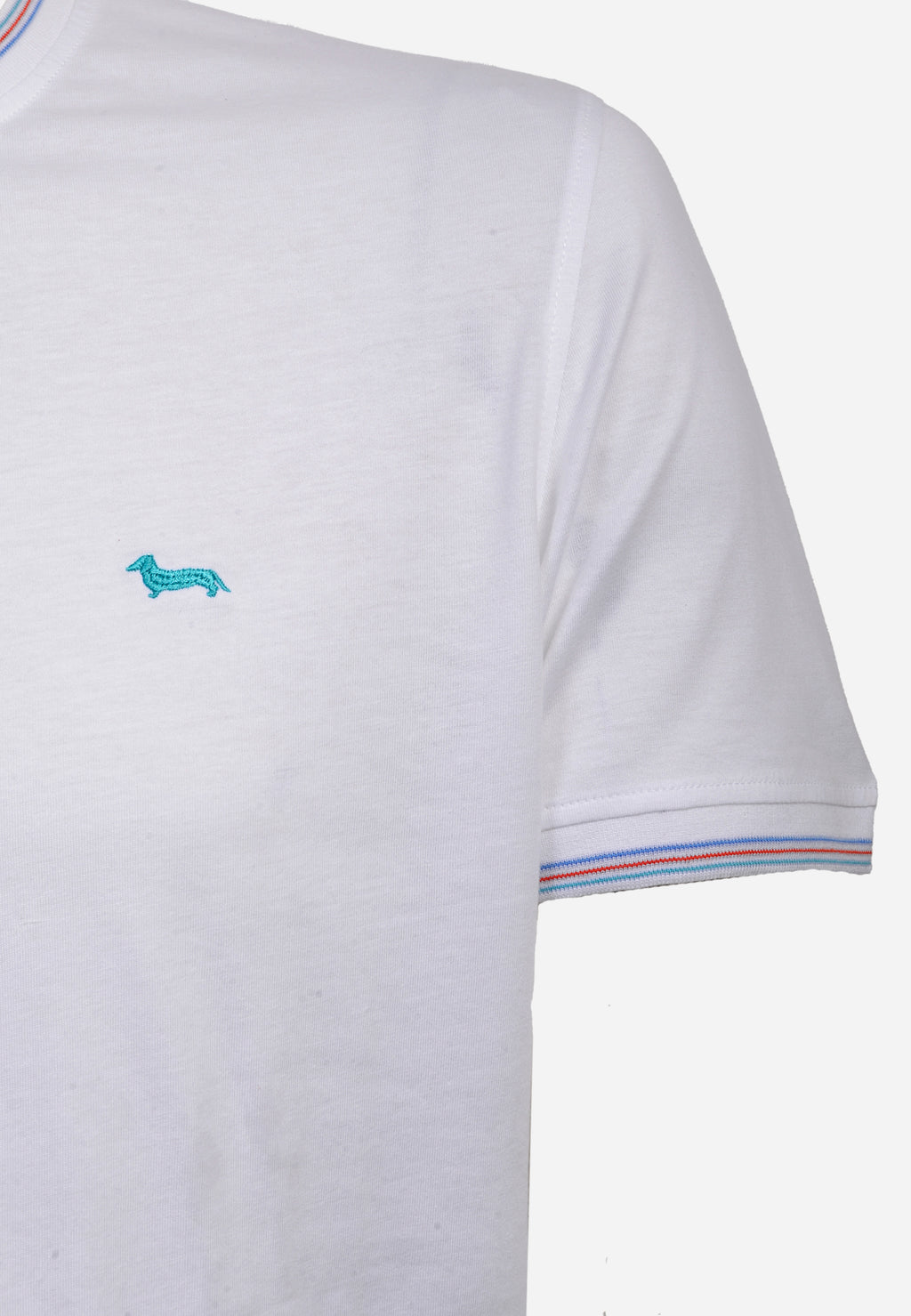 Camiseta T-Shirt Blanca/Verde H&B