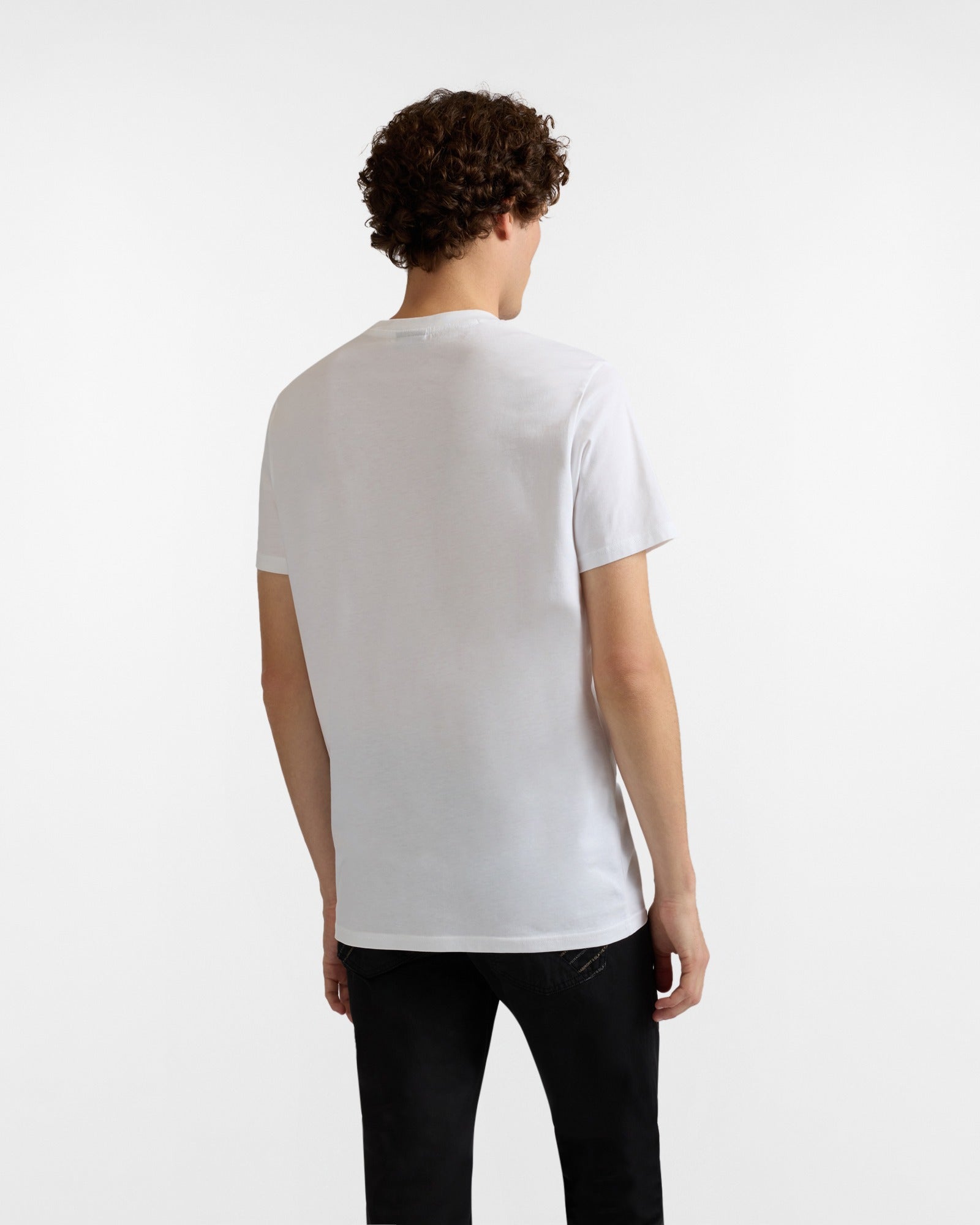 Camiseta Blanca Hombre H&B.