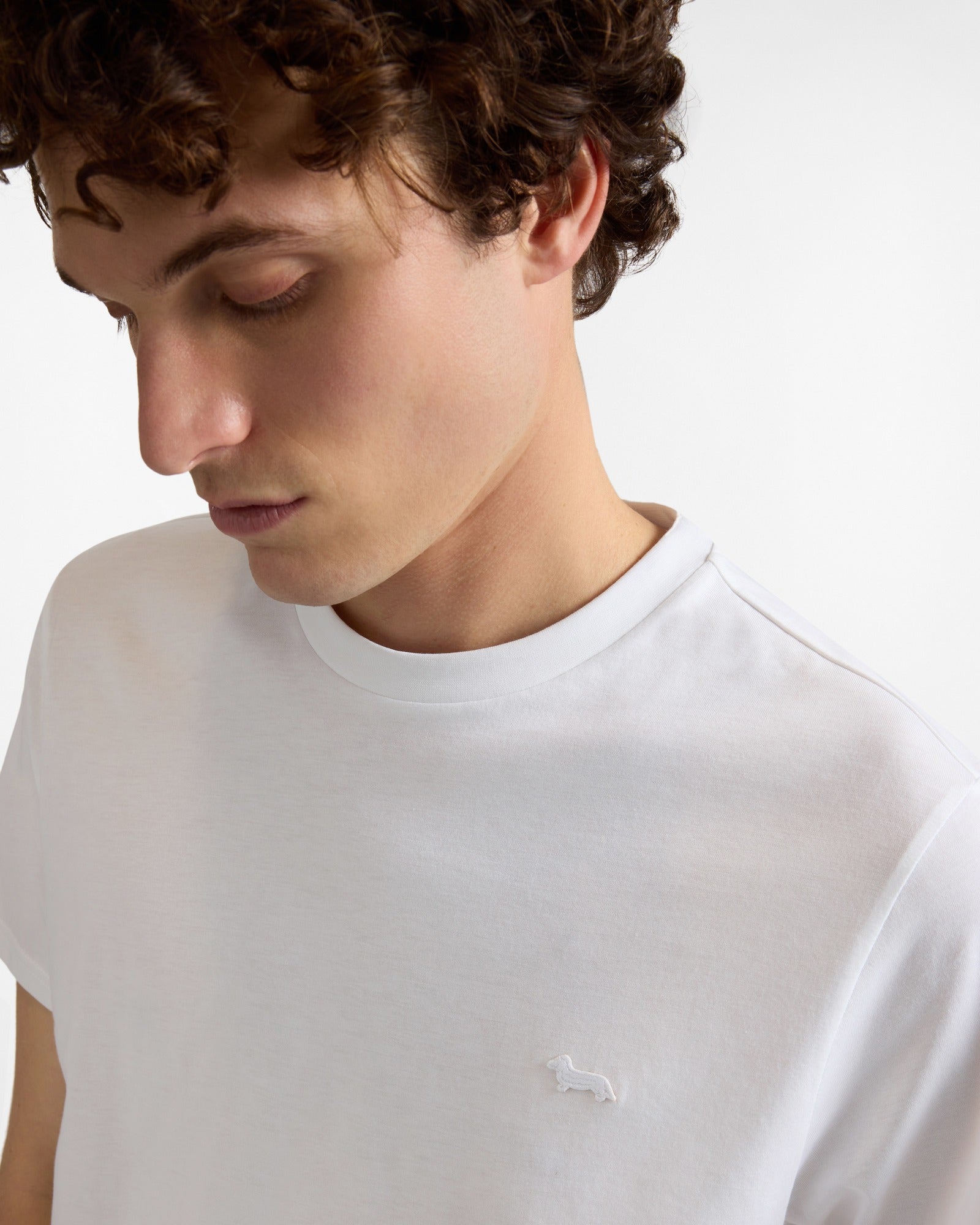 Camiseta Blanca Hombre H&B.