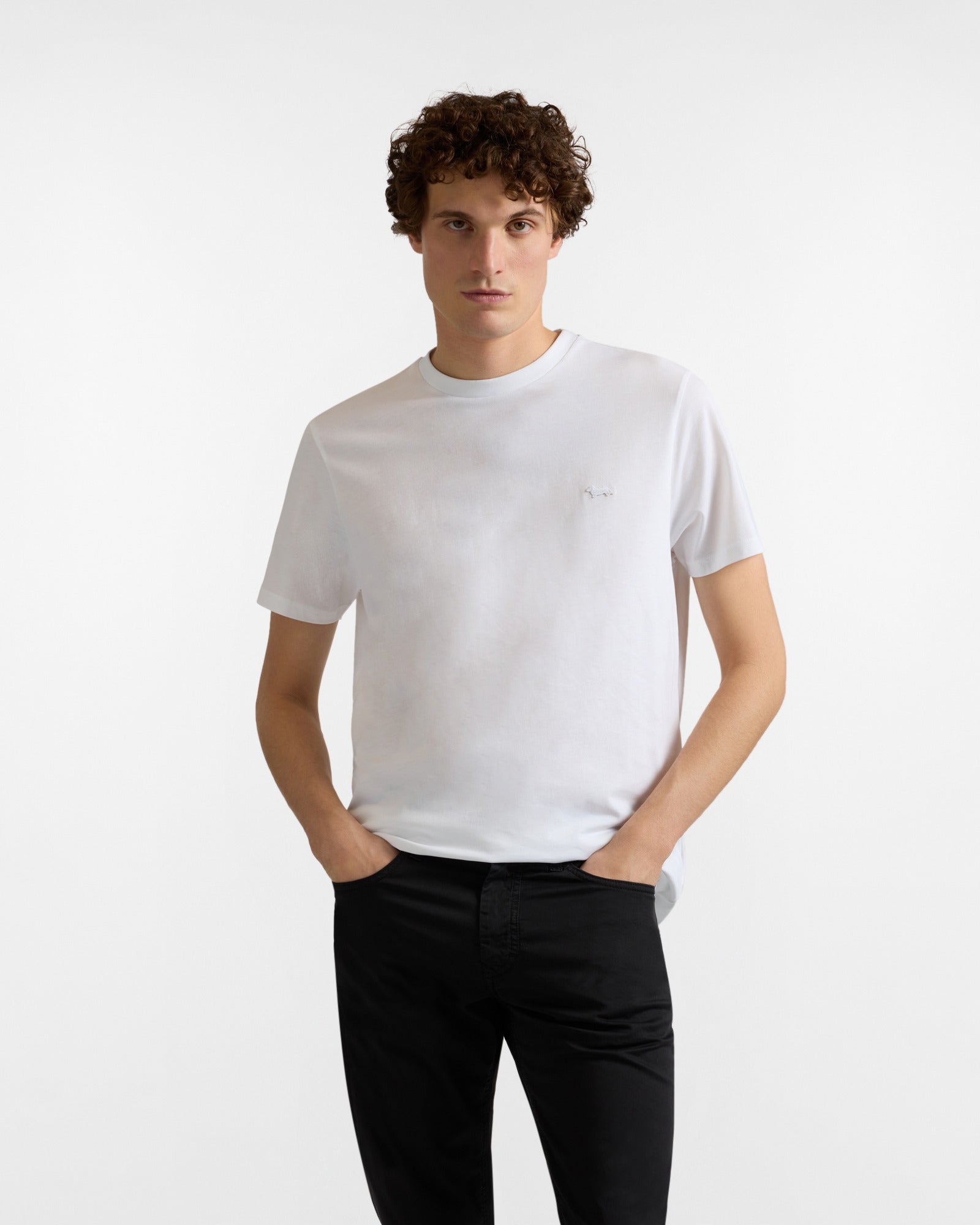 Camiseta Blanca Hombre H&B.