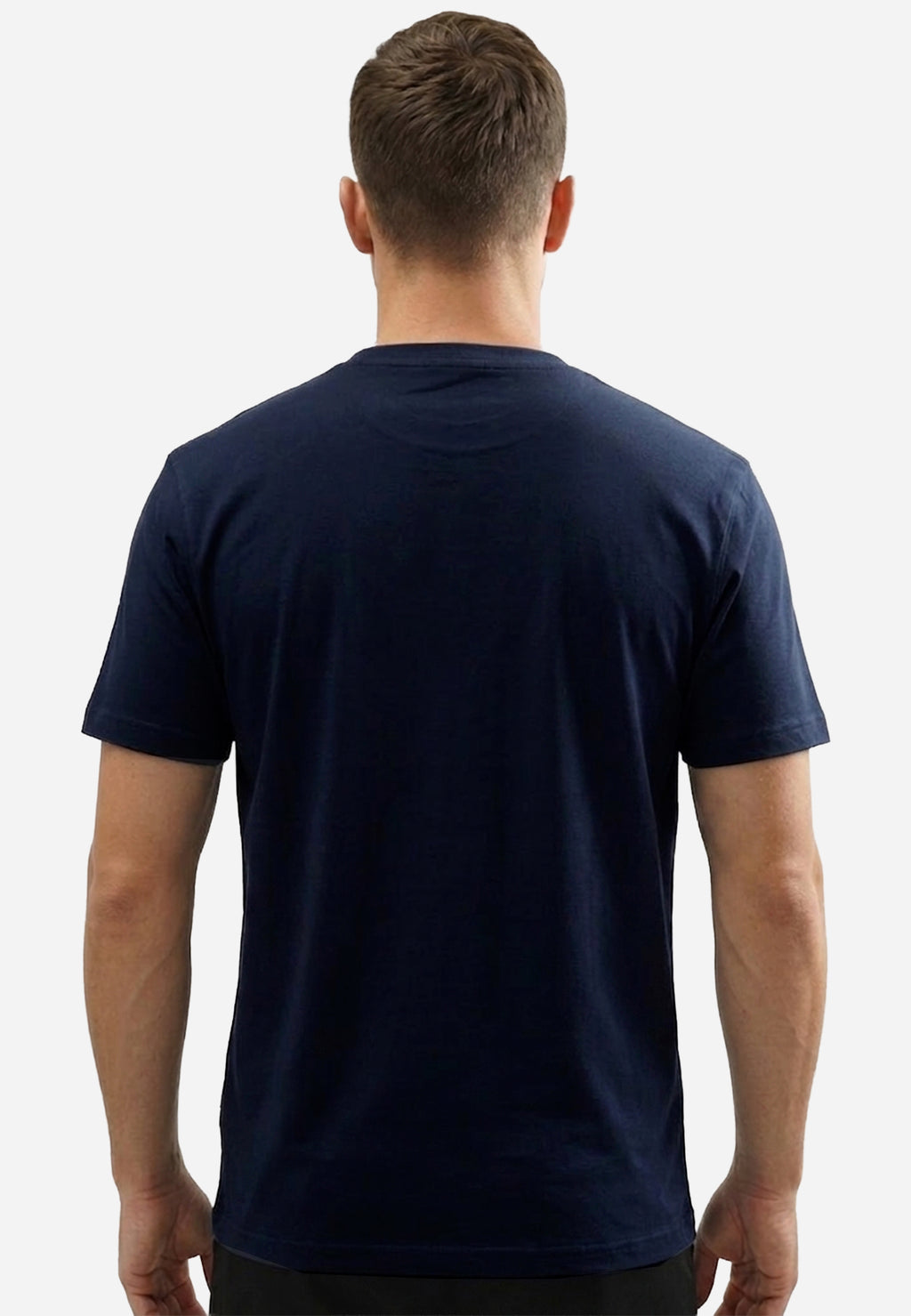 Camiseta Azul Marino Hombre H&B.