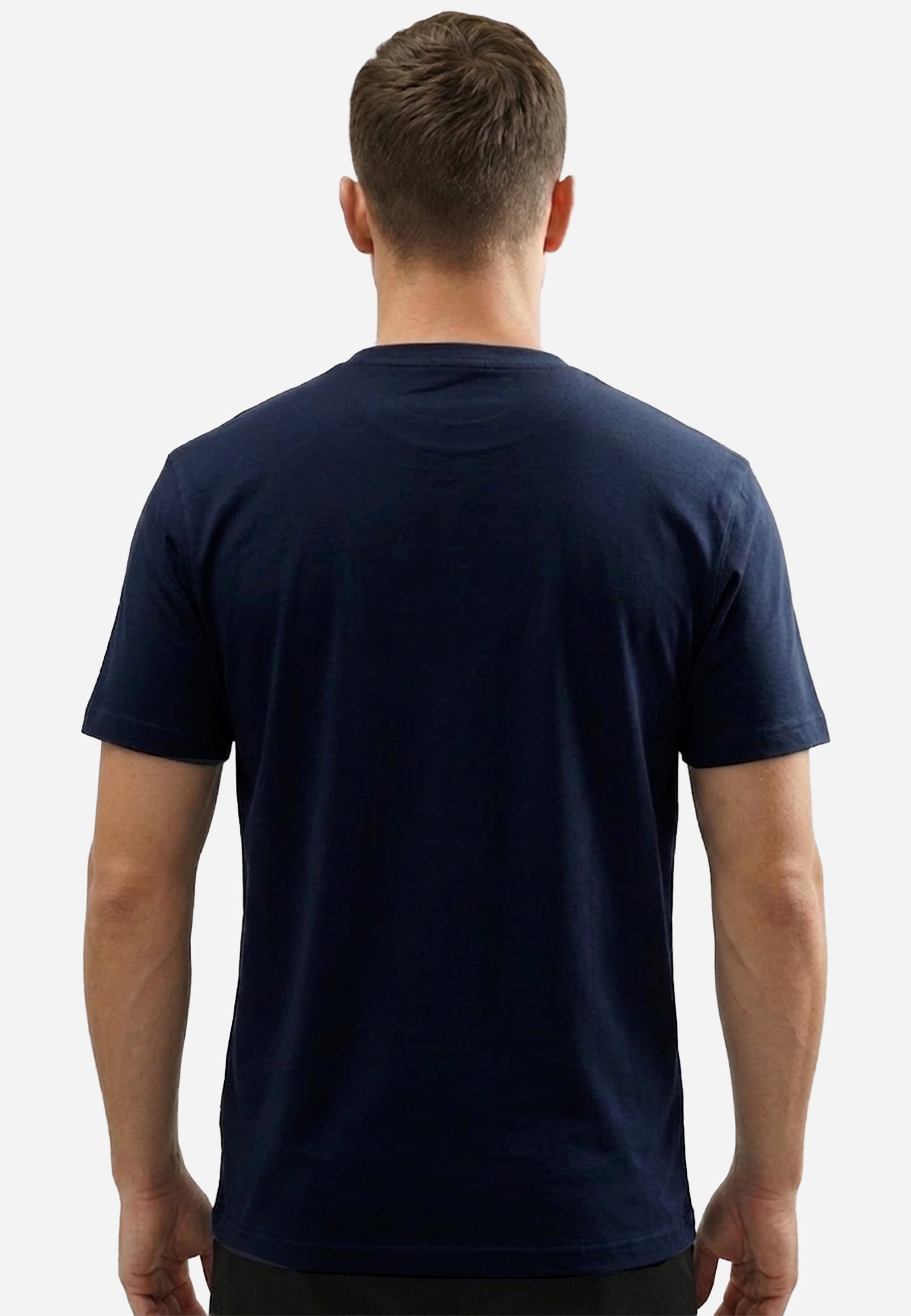 Camiseta Azul Marino Hombre H&B.