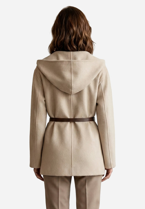 Abrigo Dama Beige J.C.