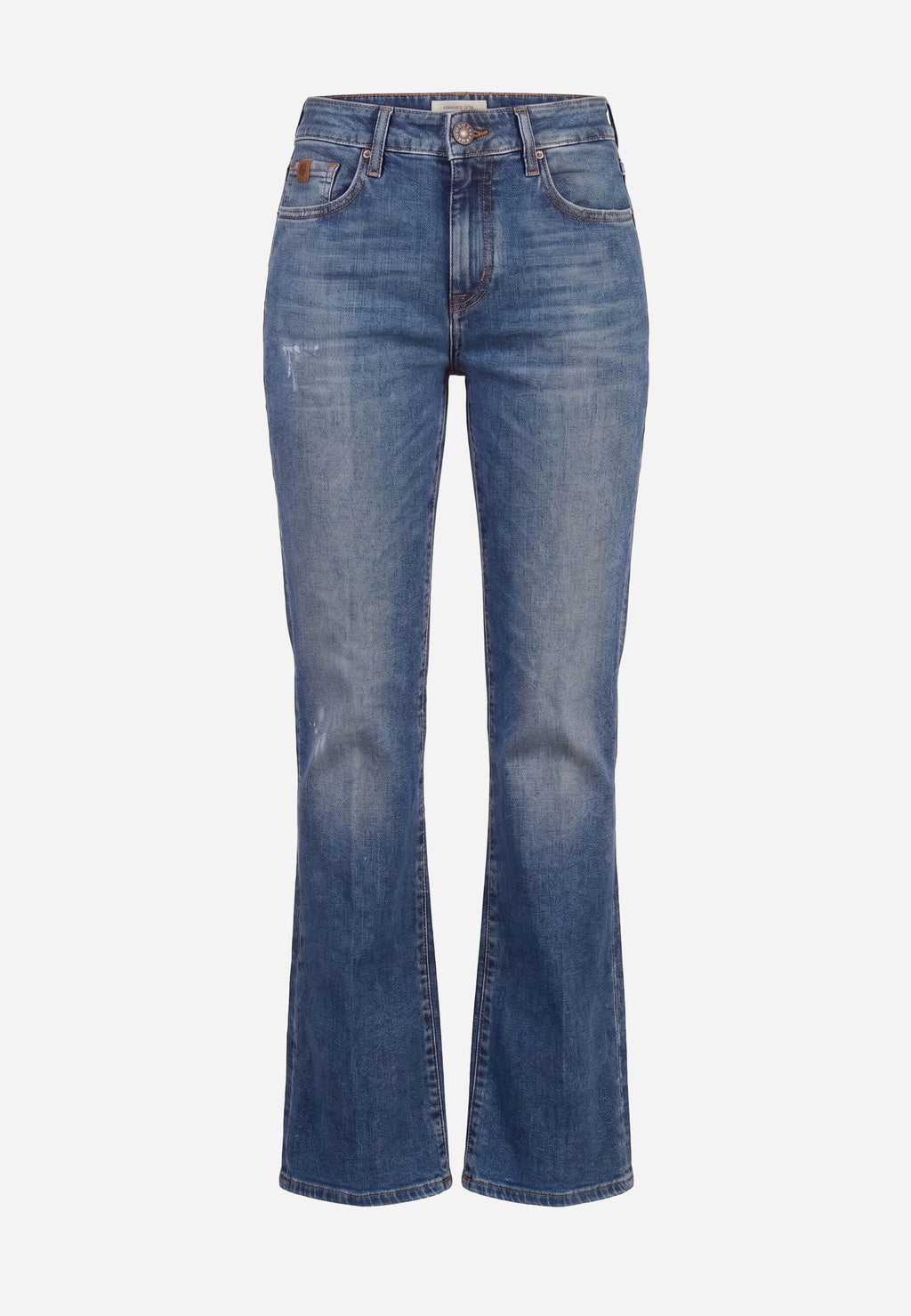 Jean Straight Fit en Denim Azul Claro J.C.