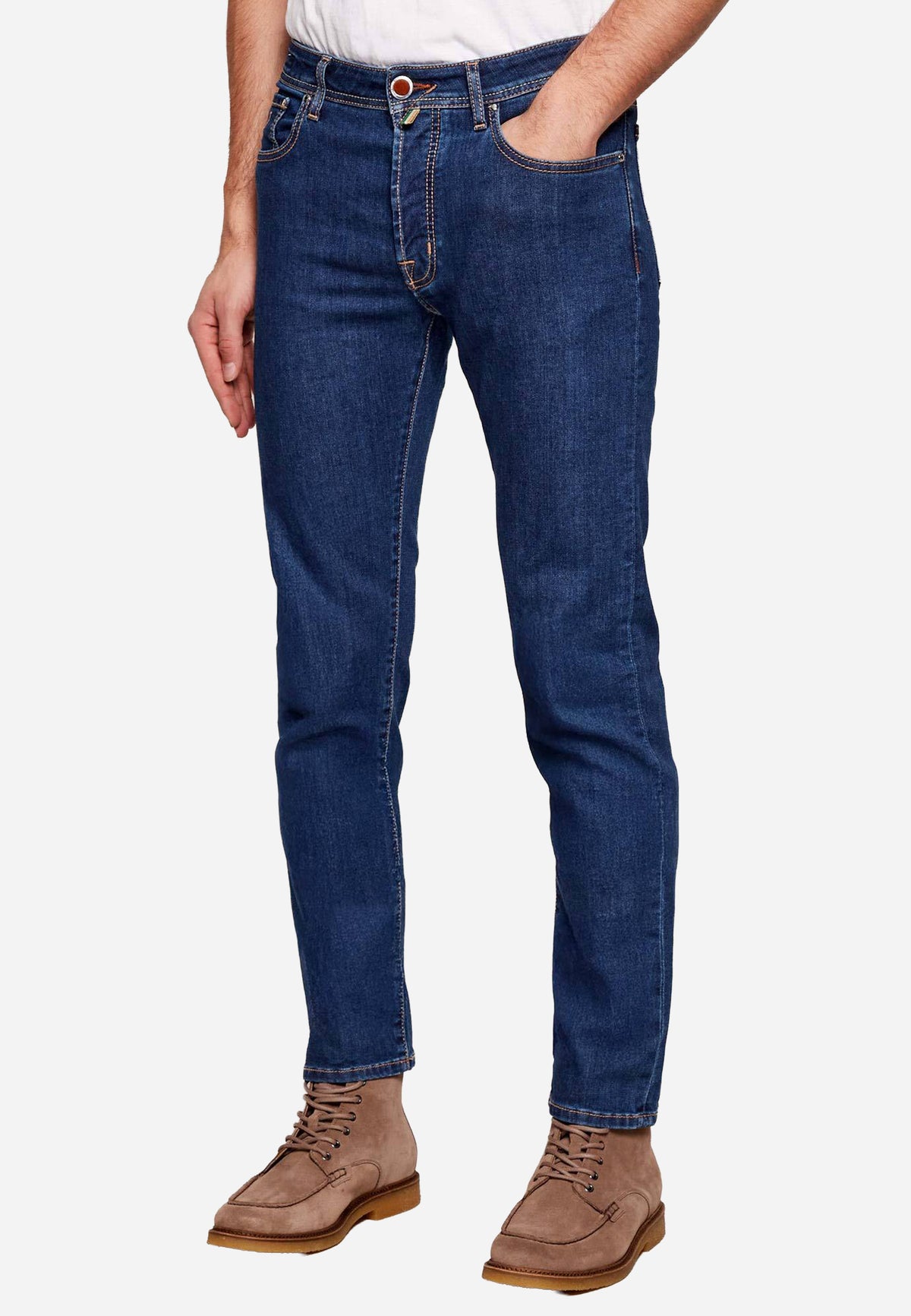 Jean Nick Slim Fit en Denim Azul Oscuro J.C.