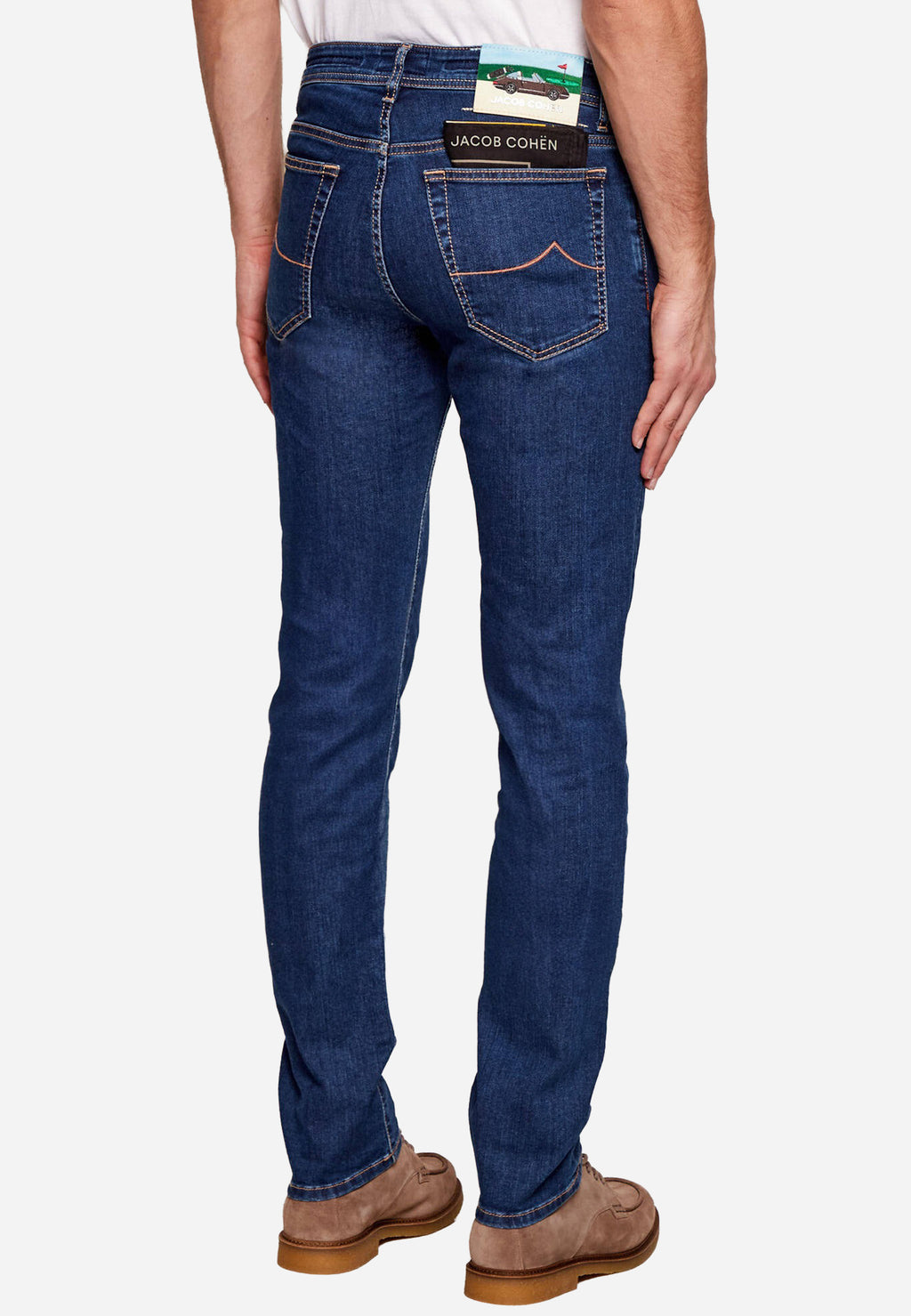 Jean Nick Slim Fit en Denim Azul Oscuro J.C.