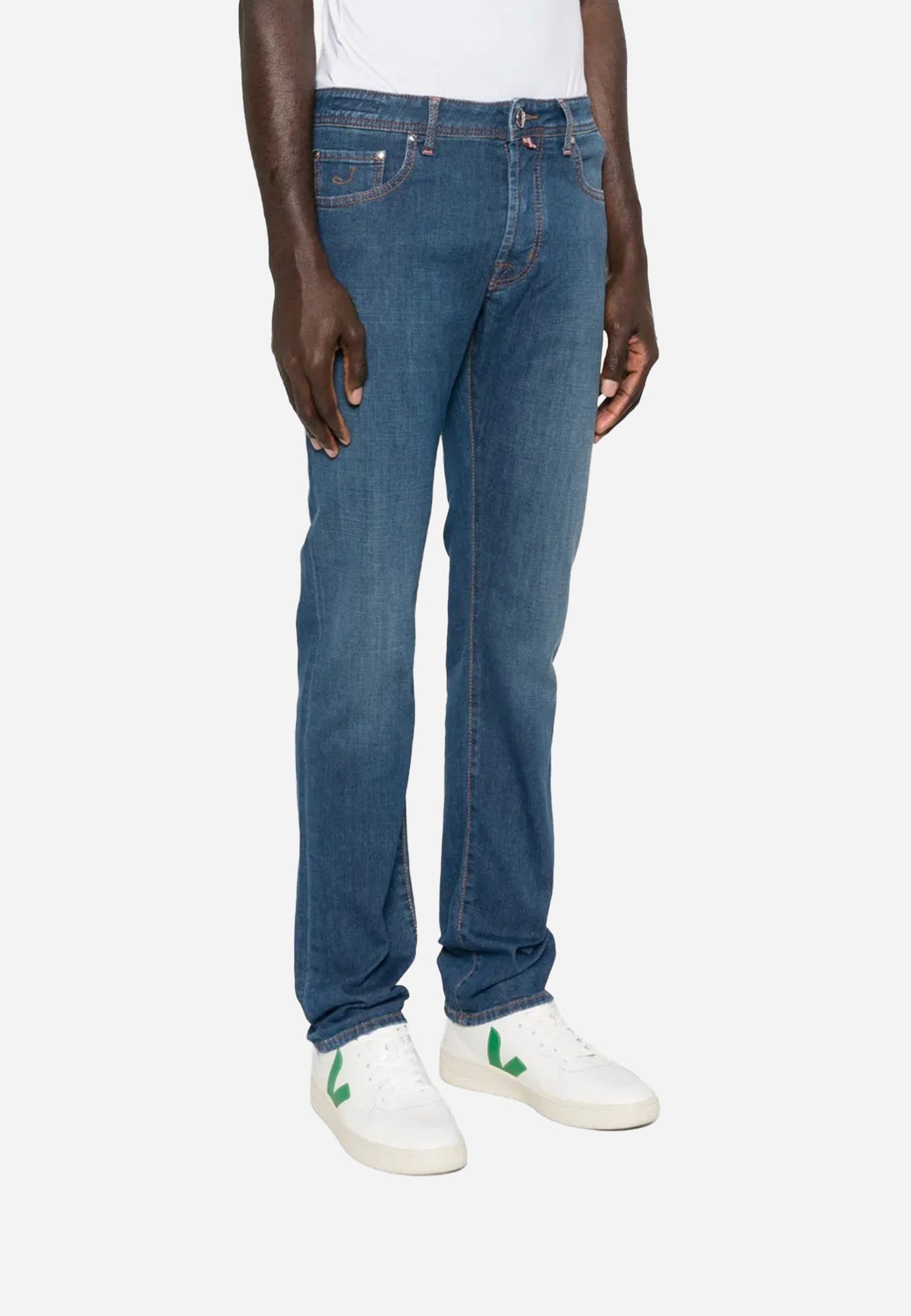 Jean Comfort Stretch en Denim Azul Medio J.C.