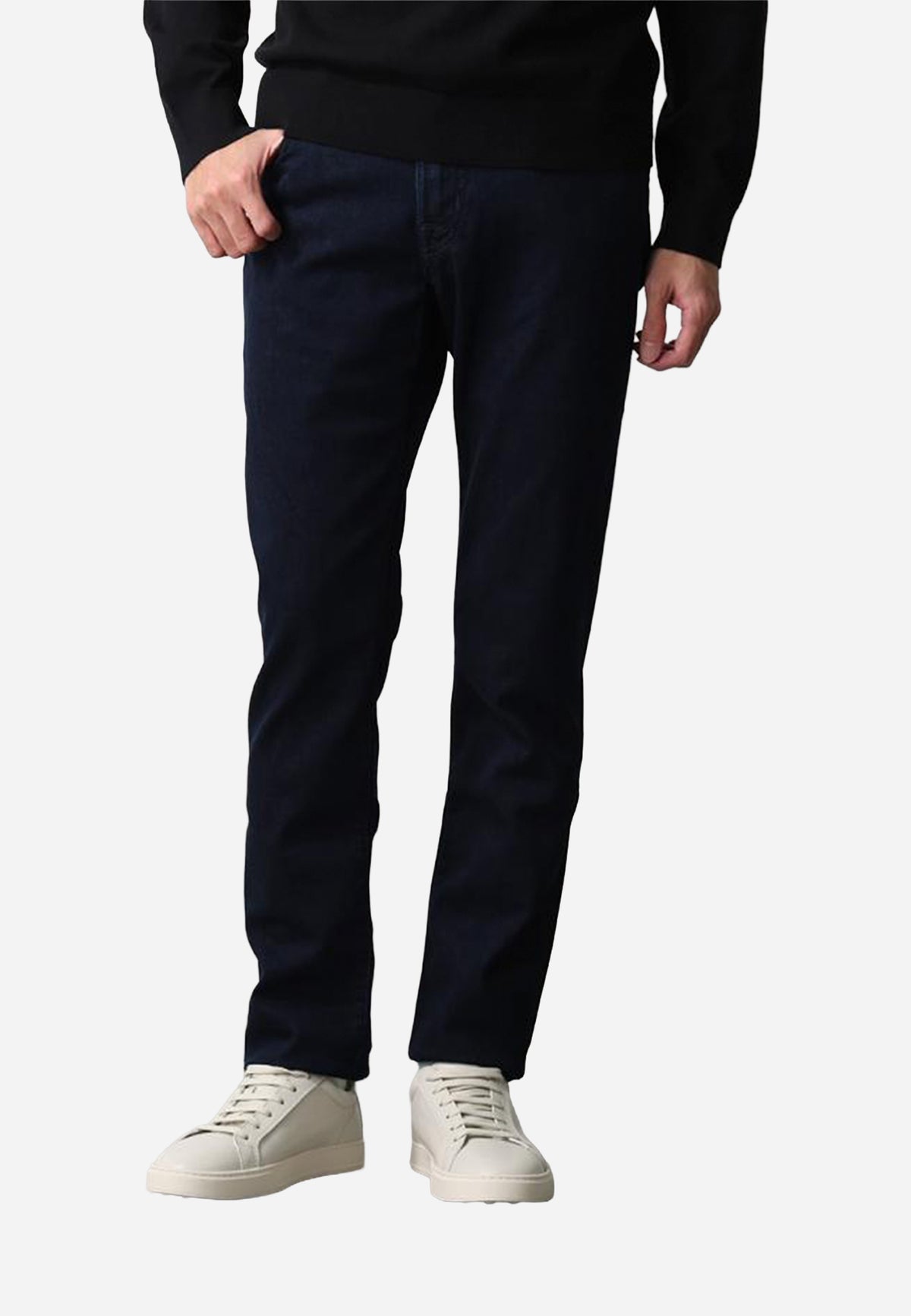 Jean Vaquero Azul Oscuro Con Detalles Verdes J.C.